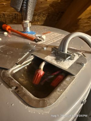Attic Water Heater Installation and General Plumbing Repairs in College Station