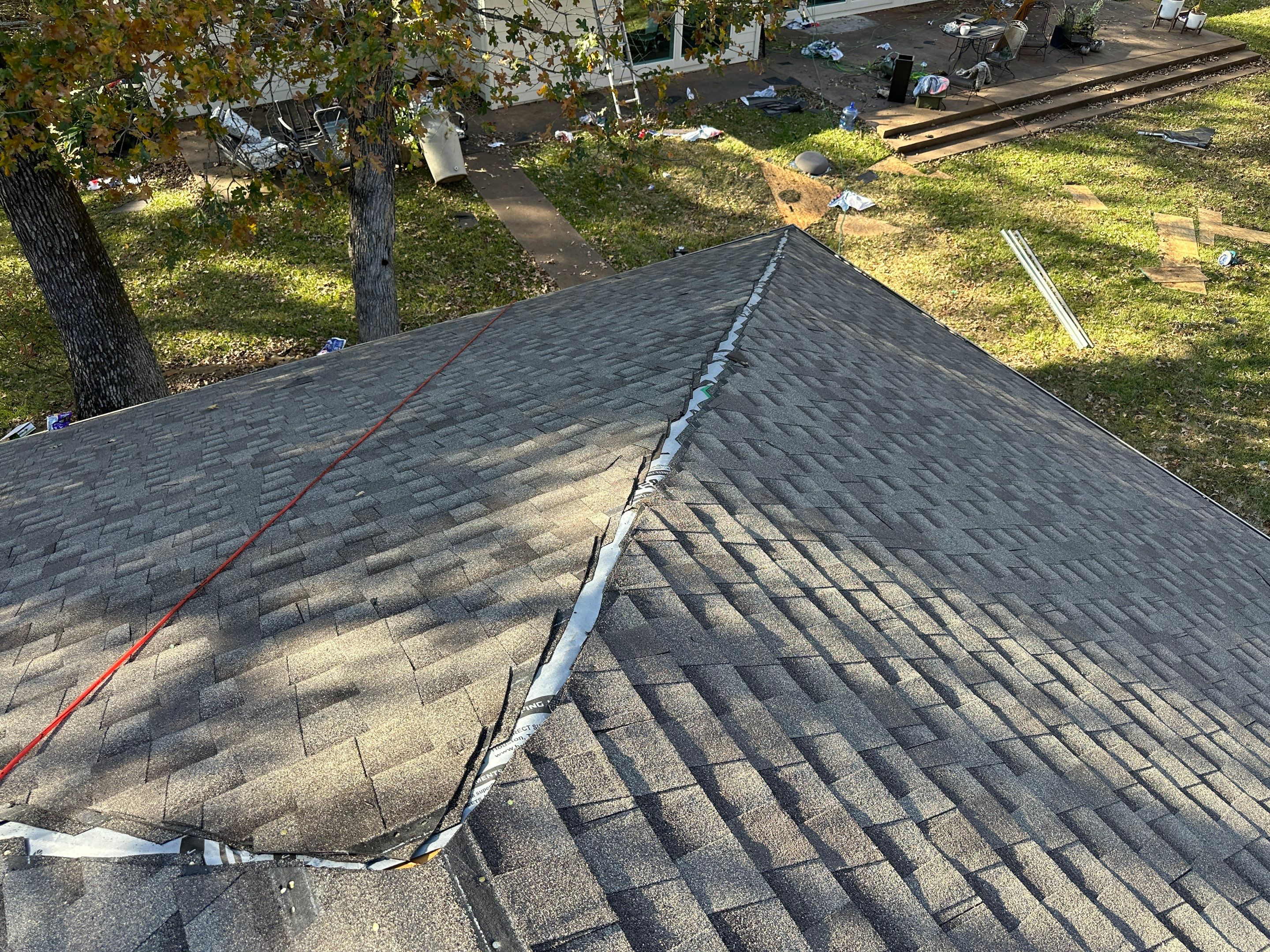 Residential Roofing Installation using GAF Timberline HDZ in Montgomery by Core Four Roofing