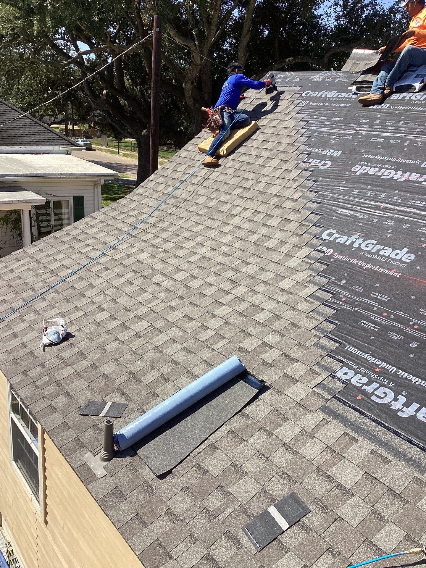 Residential Roofing Repair using Owen's Corning Duration (Lifetime) Shingles by Roof Repair Company