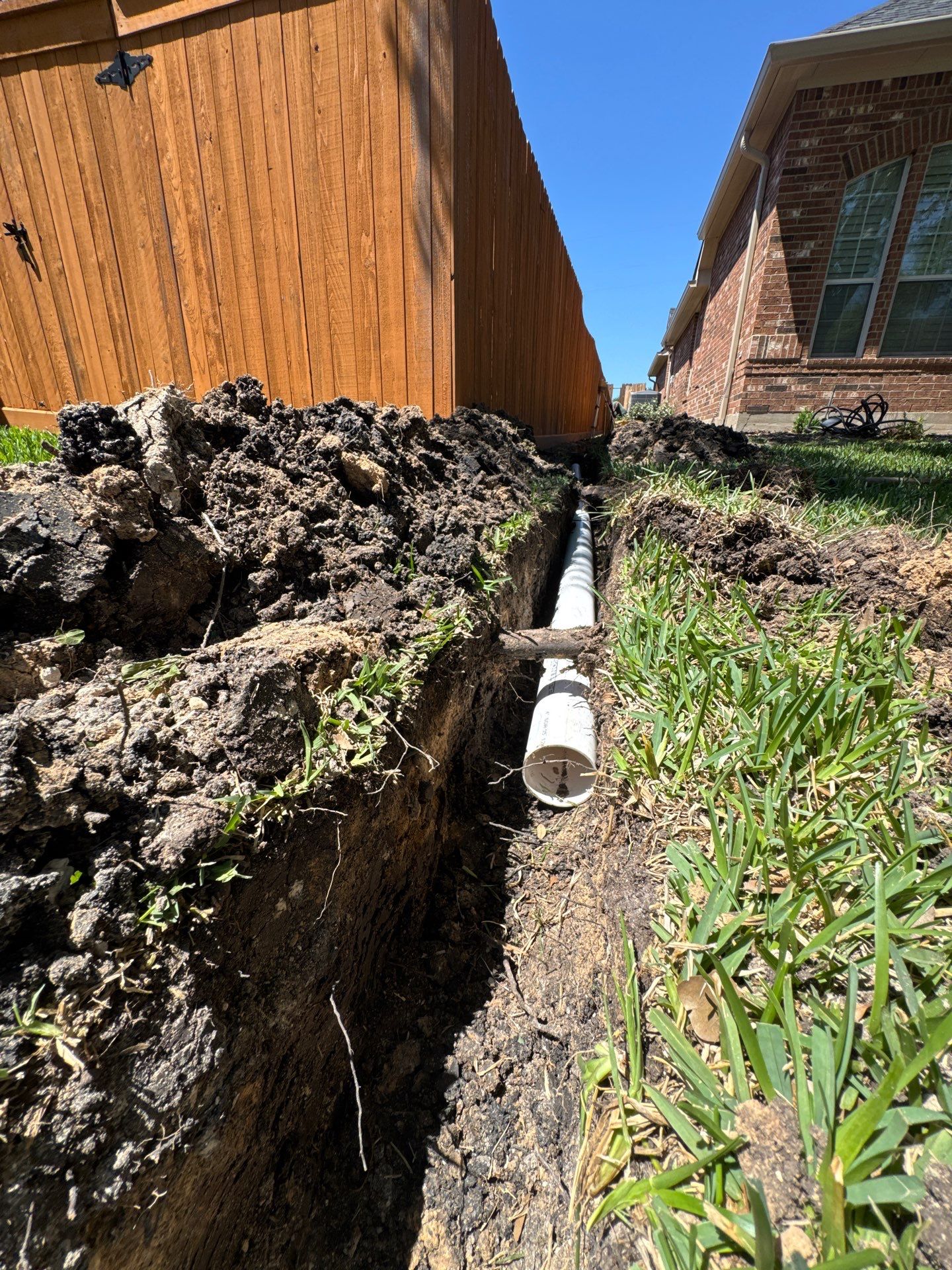 🌧️ Mrs.Scott – Yard Protection & Water Management Upgrade by Texas Urban Elements