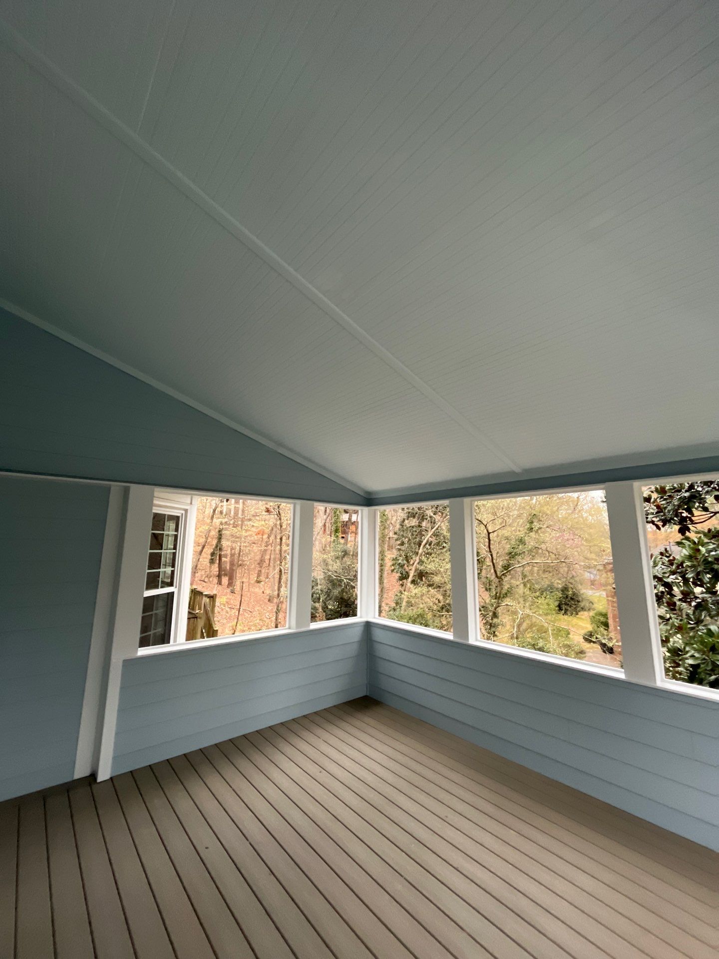 Trex Deck Build and Screen Porch Installation in Duluth, GA by Nelson Exteriors