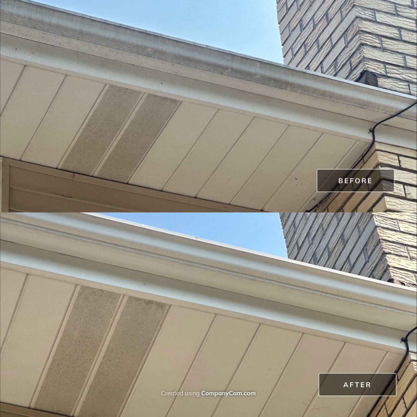 Project in Itasca by Simmons Power & Soft Washing