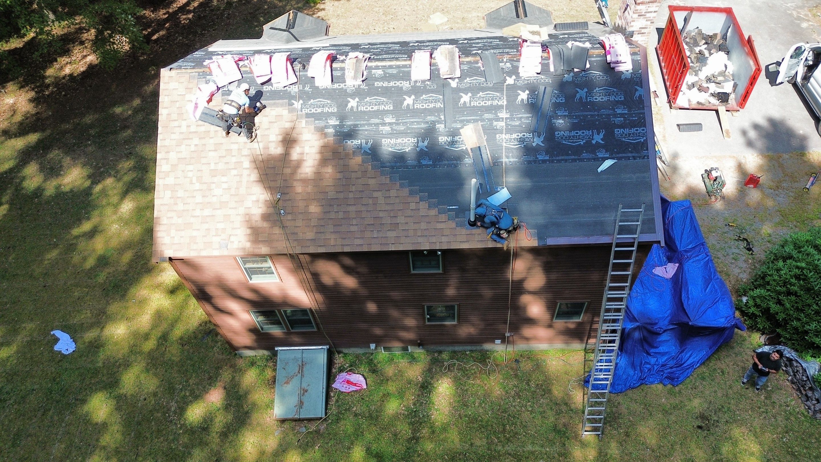 Roof Replacement – Rosalie Brown, MA by Mighty Dog Roofing of Greater Middlesex County