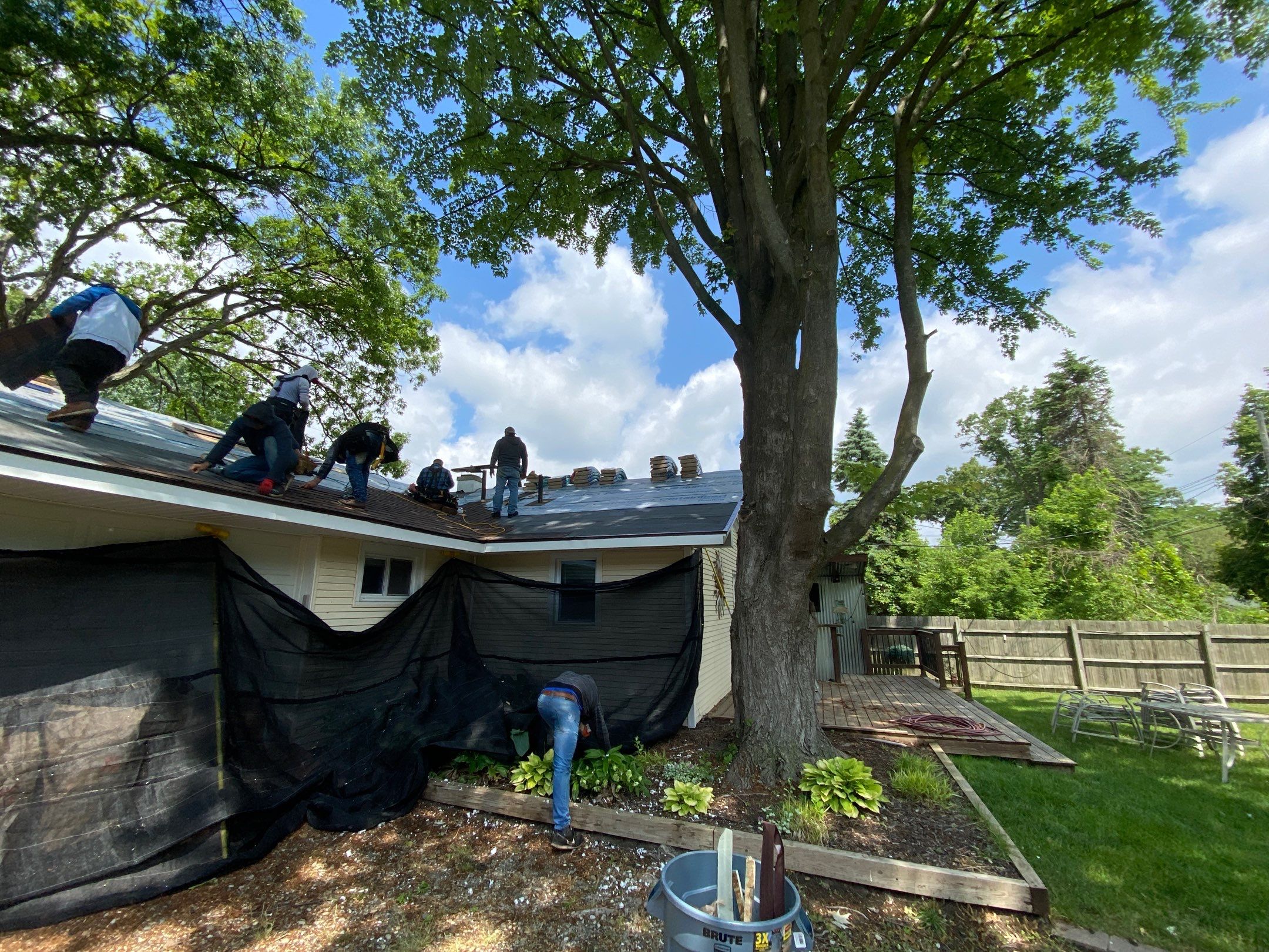 Roof Replacement using CertainTeed Landmark by 180 Contractors