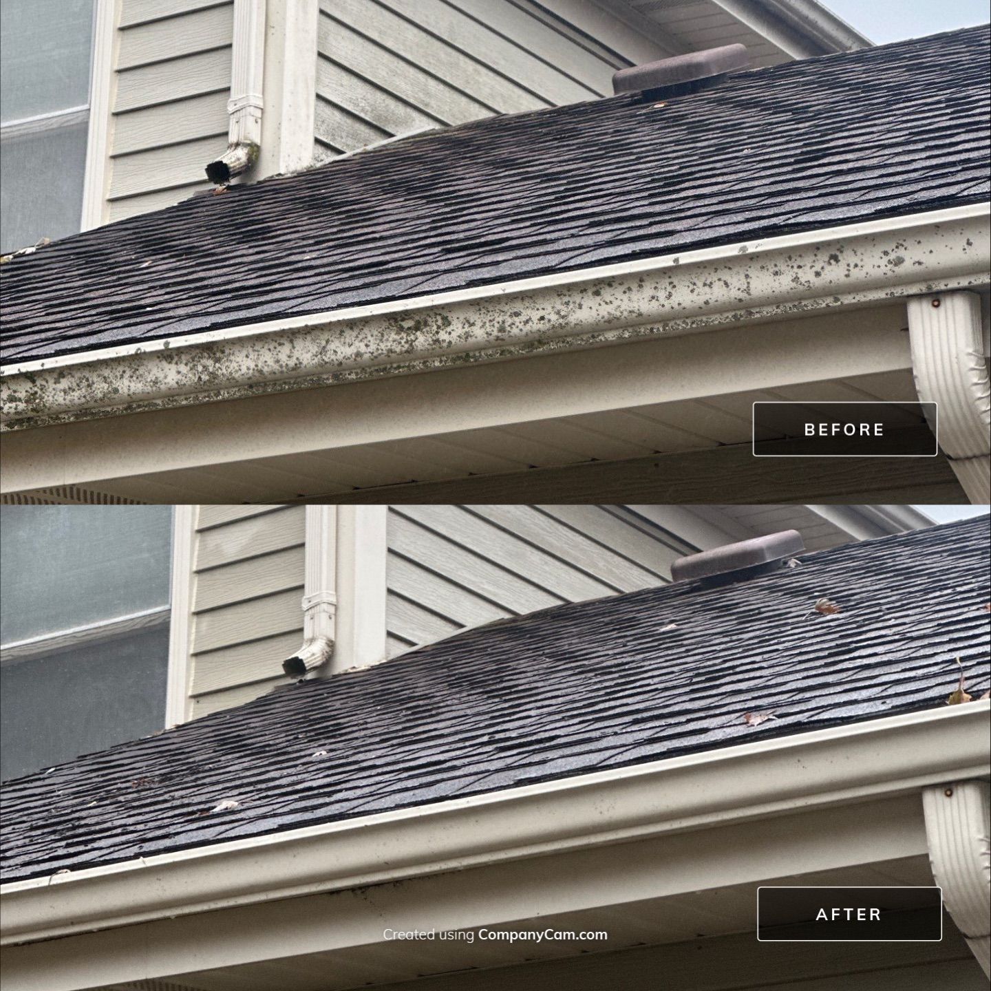 Project in Island Lake by Simmons Power & Soft Washing