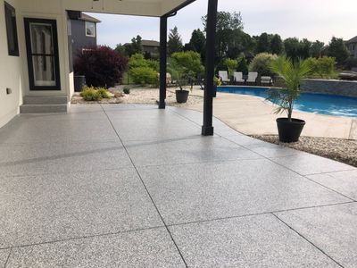 Patio using Slate Stone