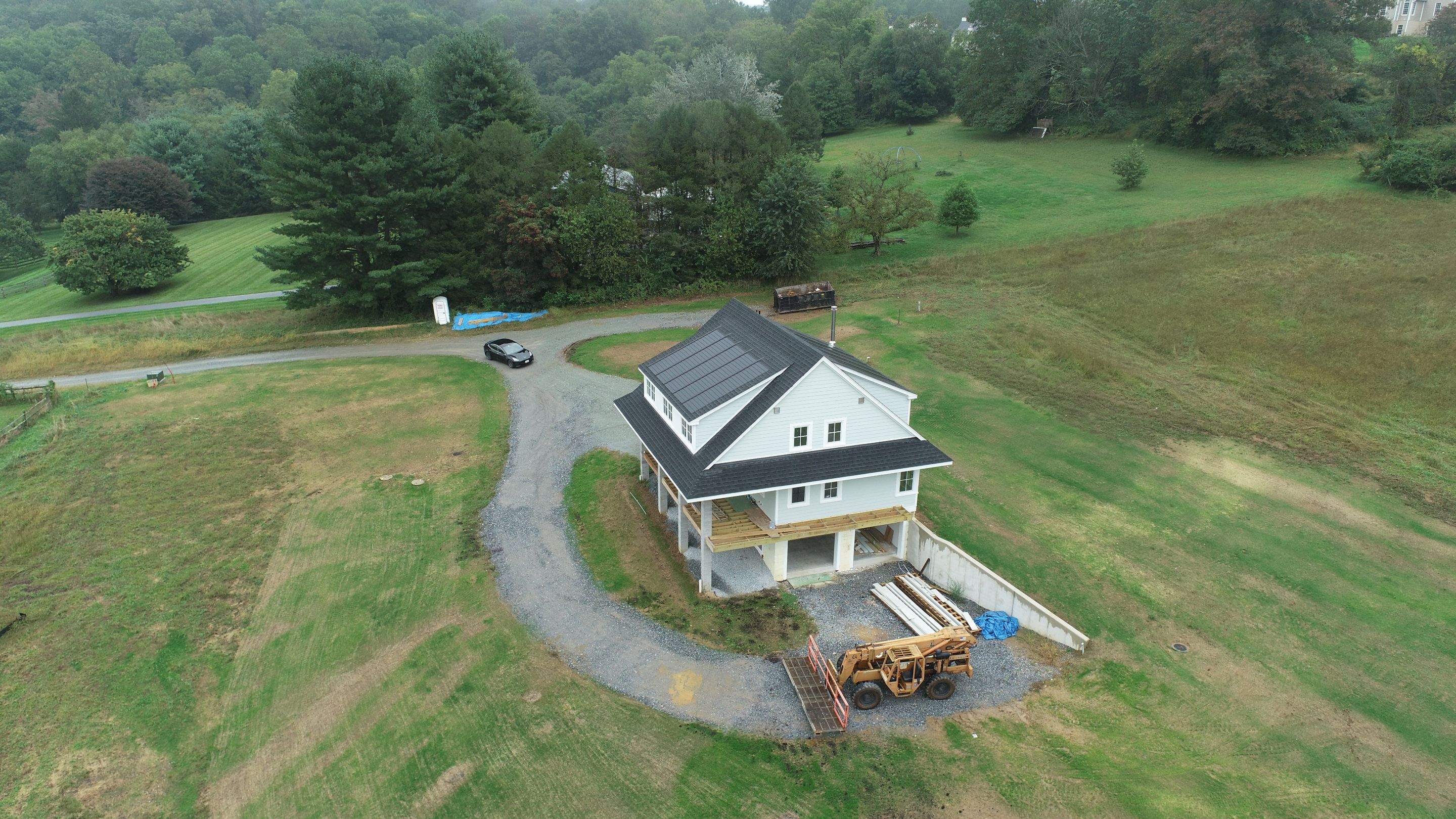 GAF Timberline Solar on New Construction by American Home Contractors
