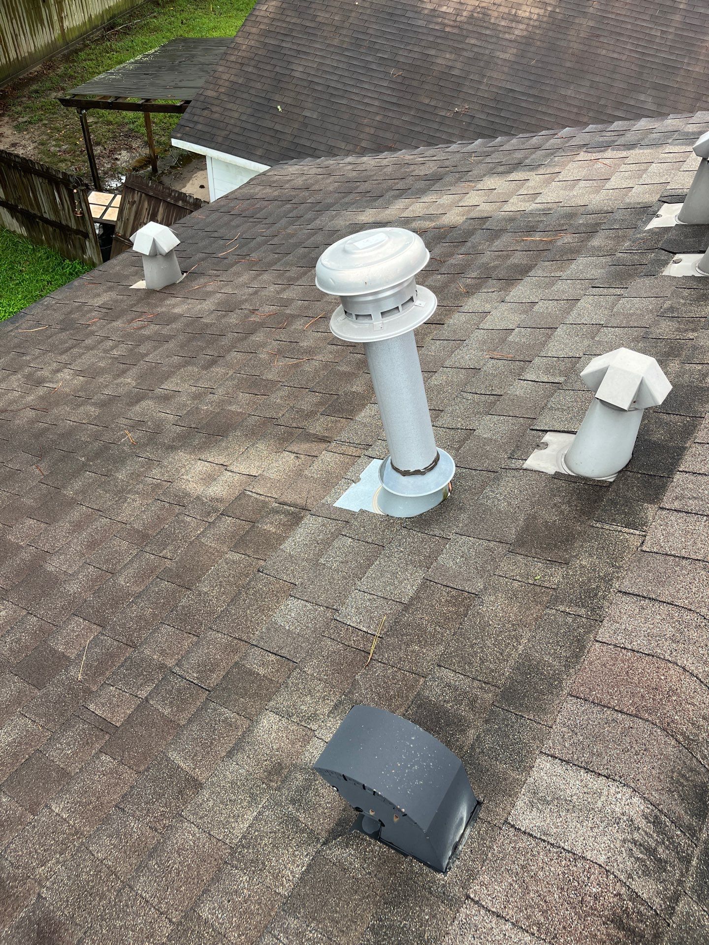 Hail Damage using Owen's Corning Duration (Lifetime) Shingles by Roof Repair Company