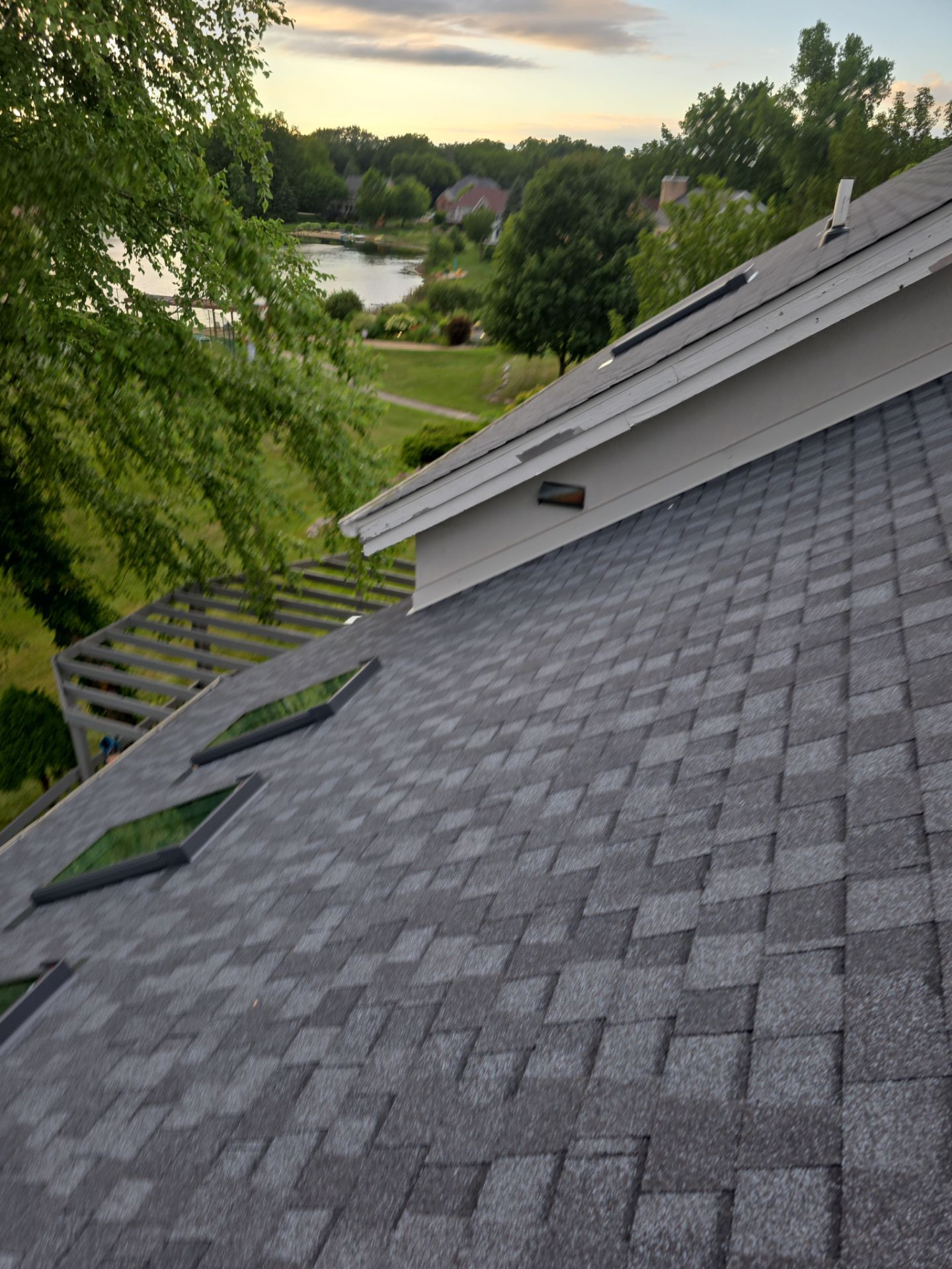 BIG Roof completed! by 42 North Construction, LLC.