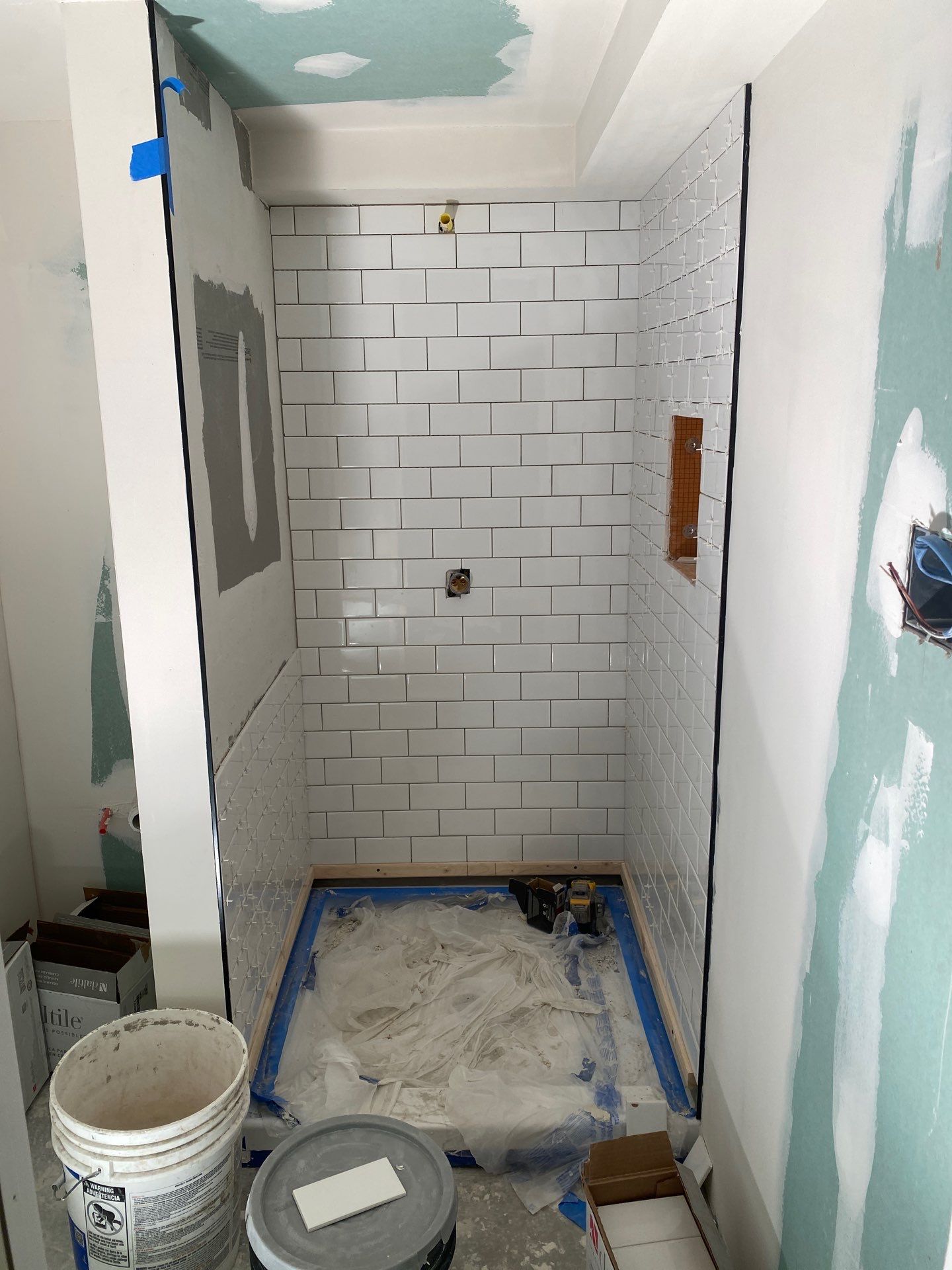 Bathroom Transformation – From Empty Space to Dream Bathroom by Johnny Five Construction 