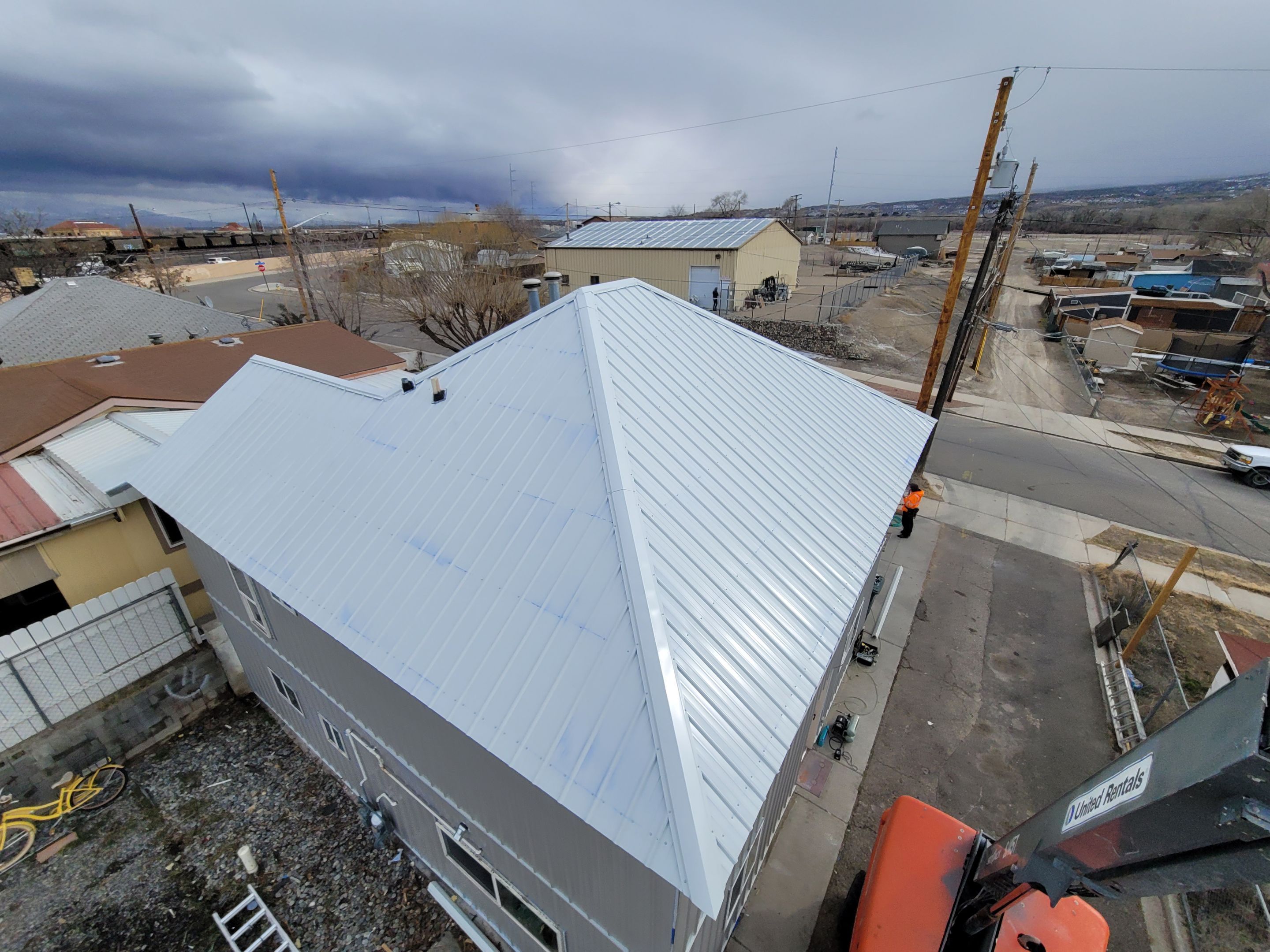 Residential Roofing Installation using Delta Metals by Bros Roofing