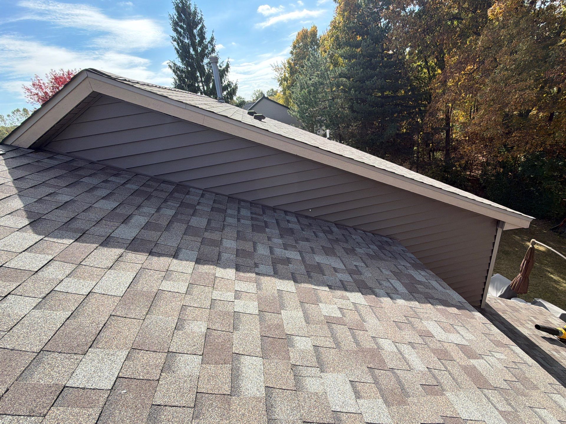 Siding Replacement using Alside D5" Flagship Brown by 180 Contractors