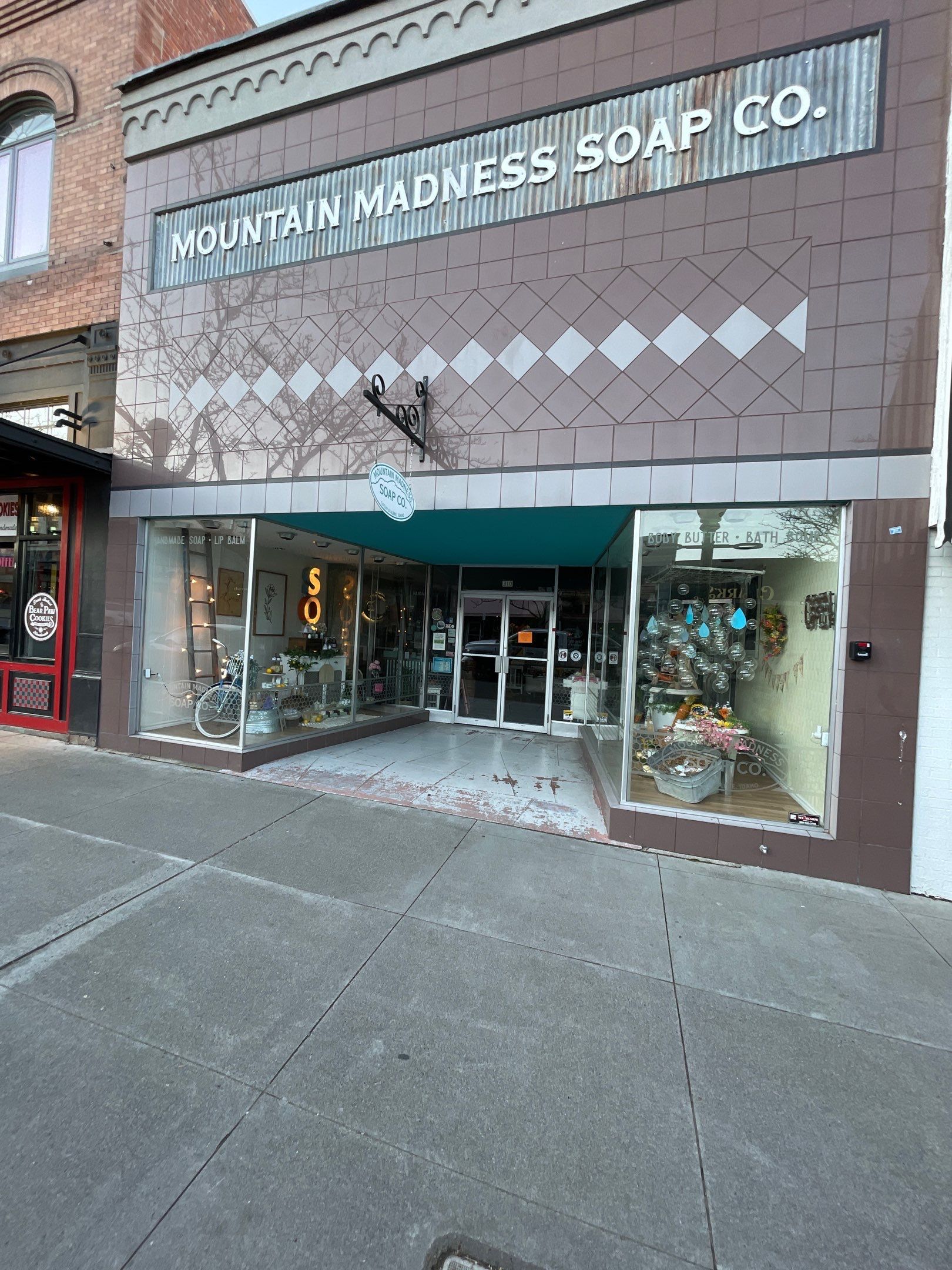 Commercial Floor Transformation using Slate Stone by Croc Coatings, LLC