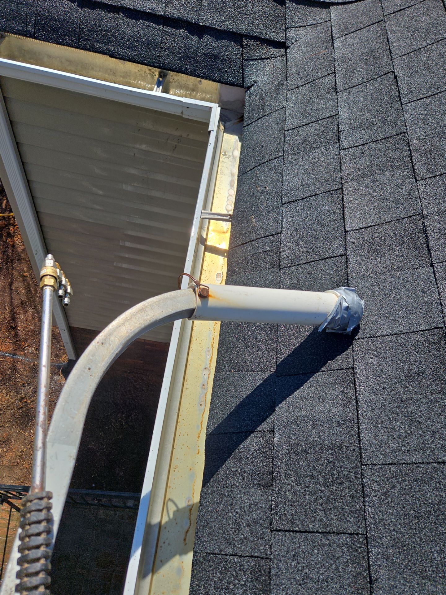 House Wash using cleaner by Power Wash Masters LLC