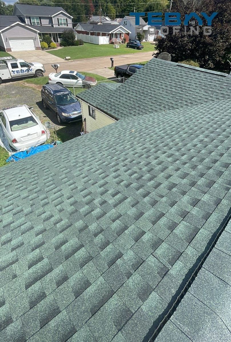 Residential Roofing Installation using GAF Timberline HDZ by Rainstoppers Roofing