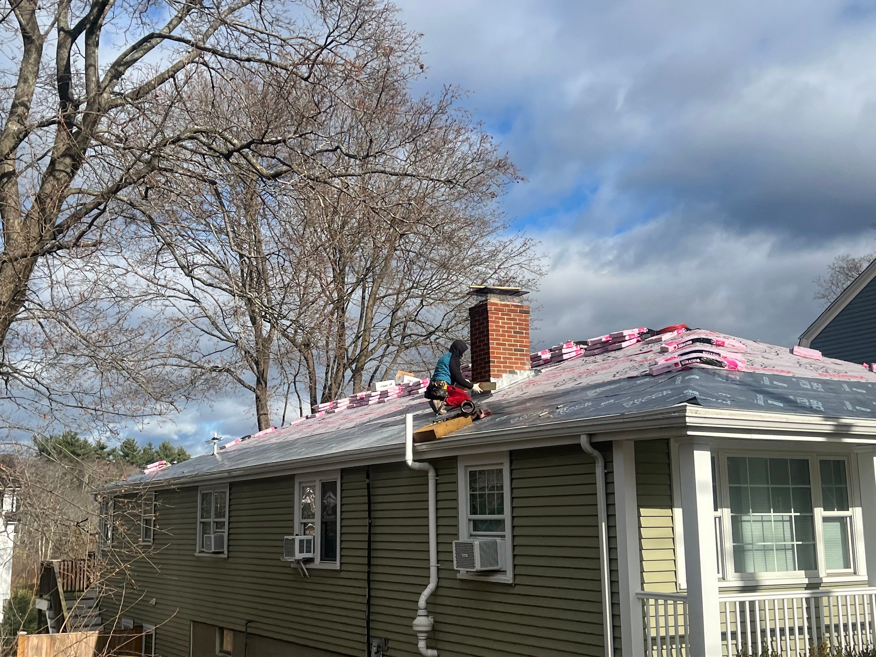 Concord Complete Roof Replacement with Terra Cotta Shingles & Balanced Ventilation by Mighty Dog Roofing of Greater Middlesex County
