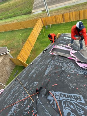Residential Roofing Installation using Owen's Corning Duration (Lifetime) Shingles