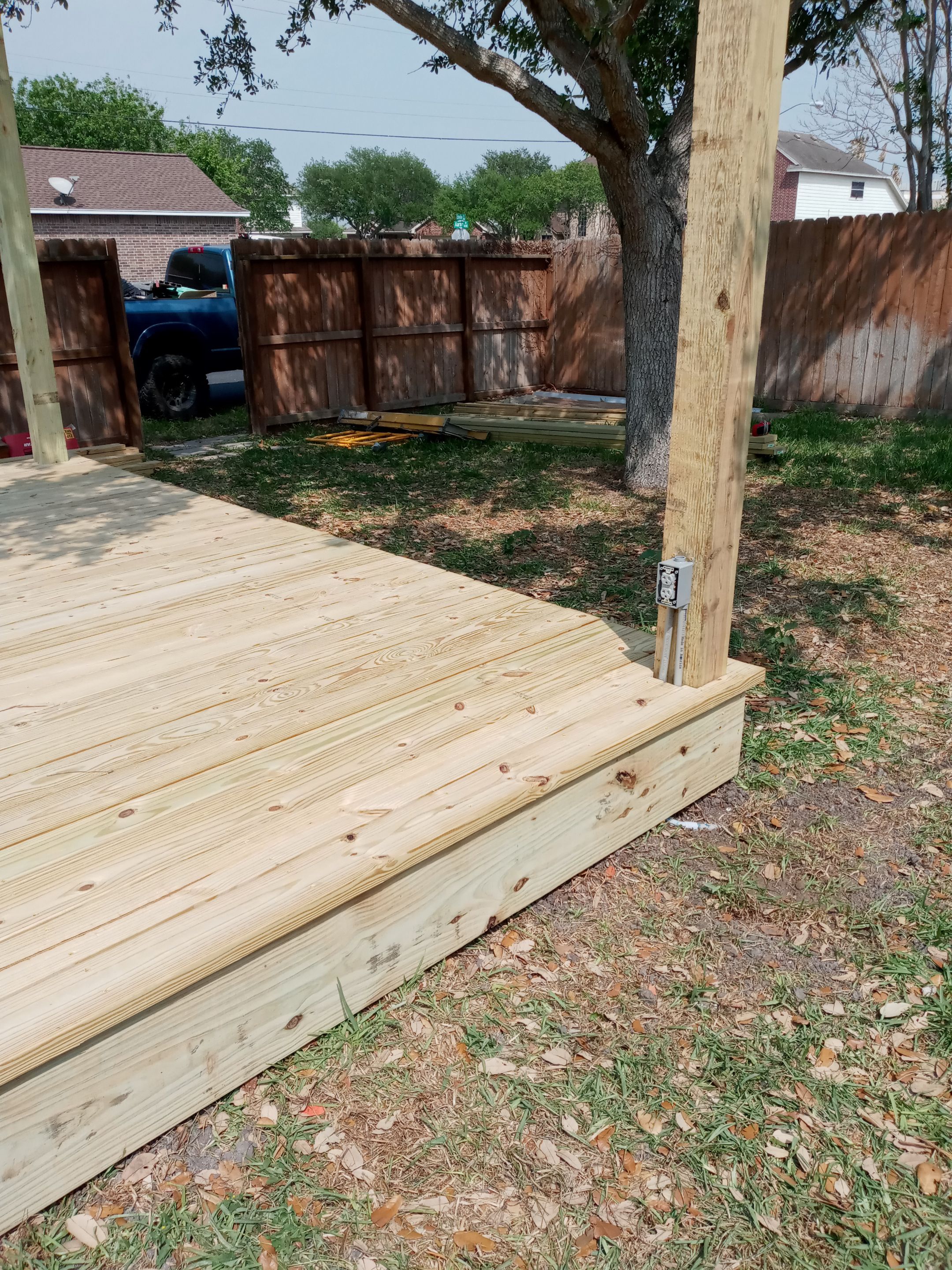Back Yard Dance Party by Bayfront Roofing and Construction