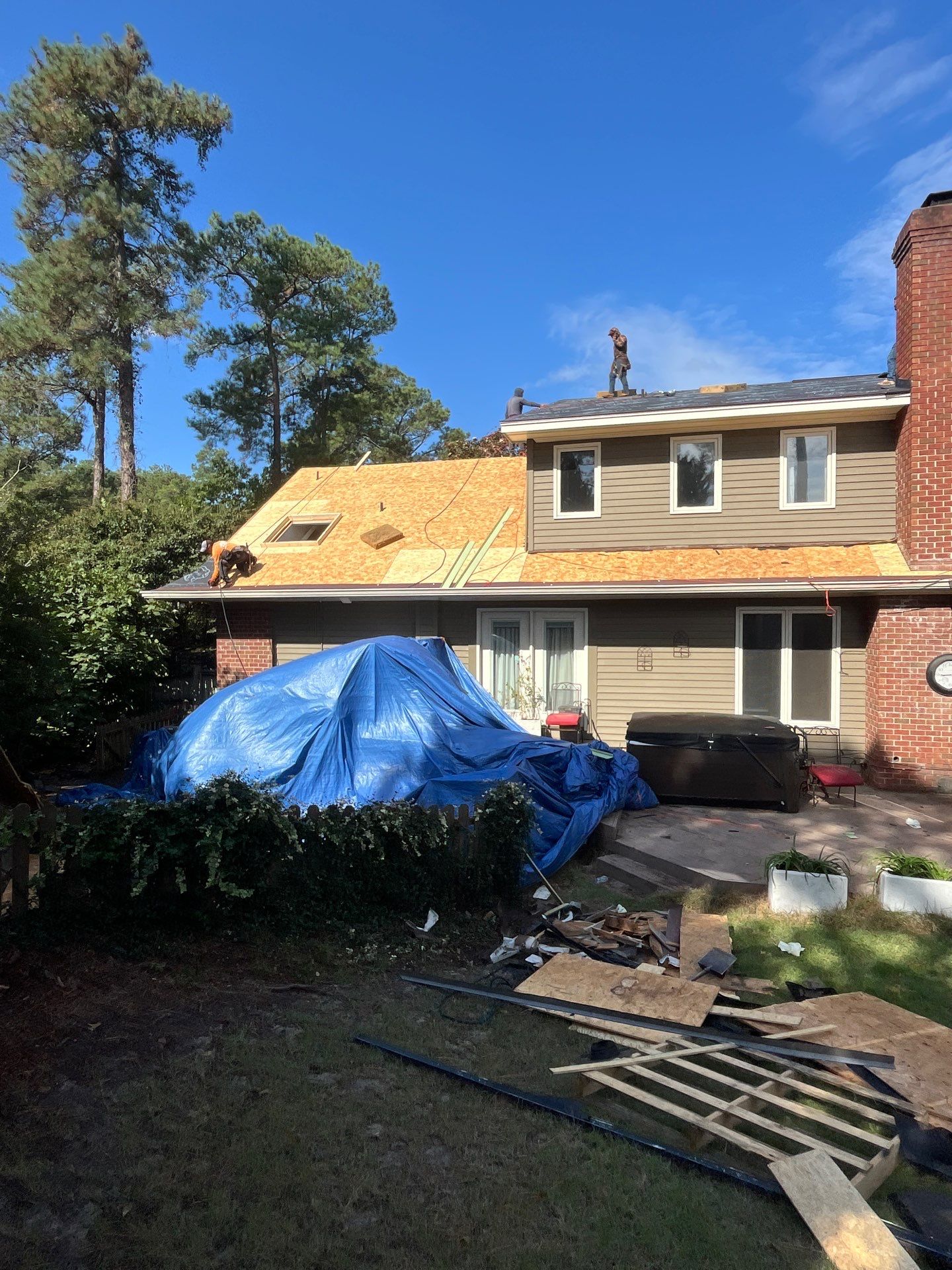 New Roof Repaired Siding and New Paint  by Karcher Roofing & Construction