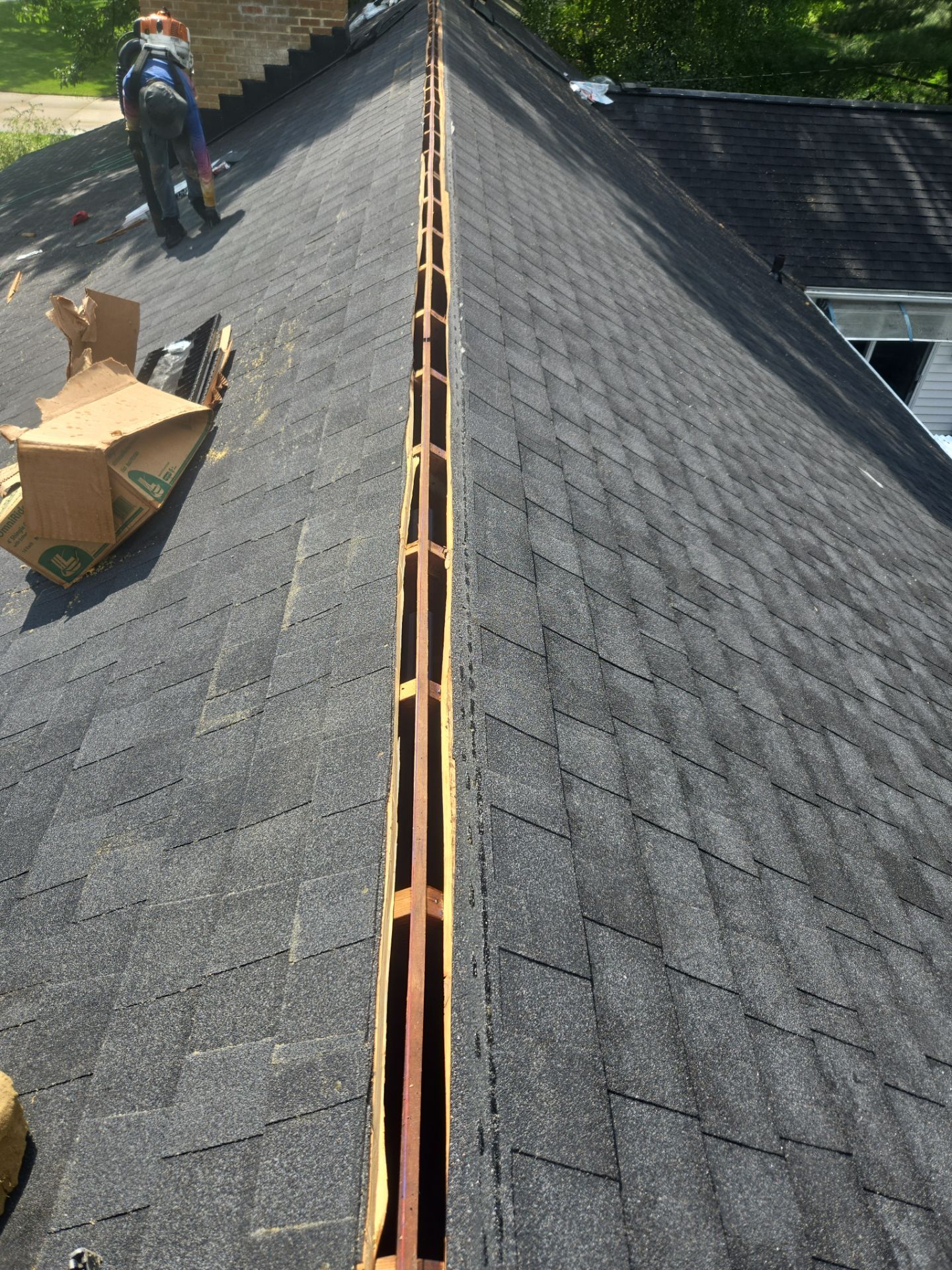 Atlas Pinnacle, Color, Black Shadow, Drip Edge, Color, Black by Eagle Eye Roofing