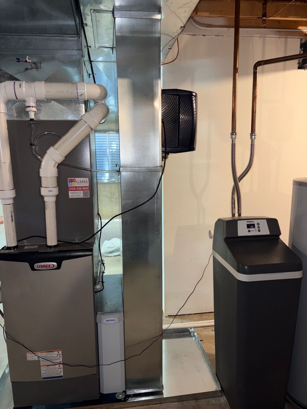 Lennox SLP99V Furnace & EL21KLV Heat Pump Installation – Inverness, IL | GSHA Services, LTD by GSHA Services LTD