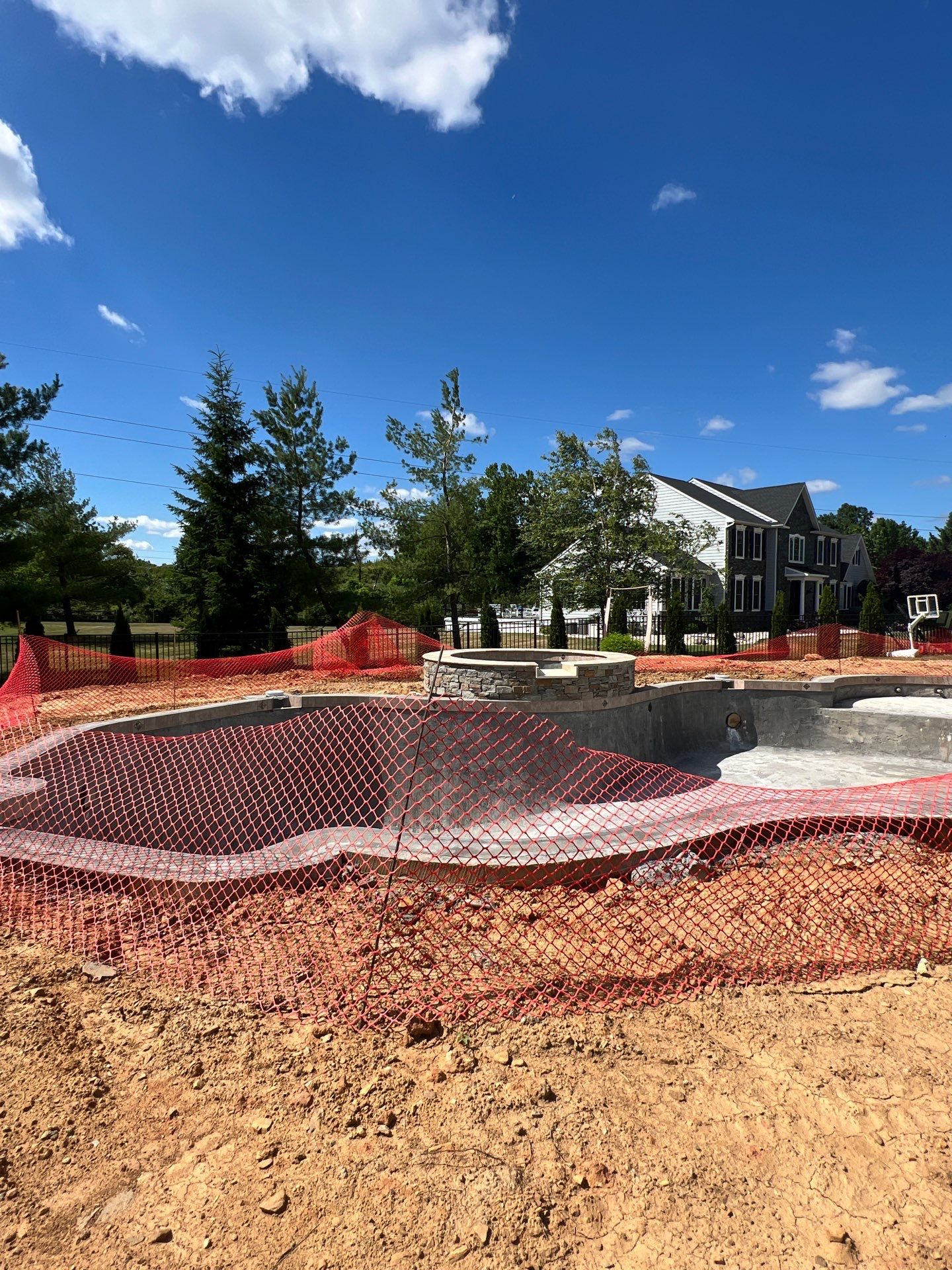 Stamped Concrete Pool Deck  by Architectural Concrete Design