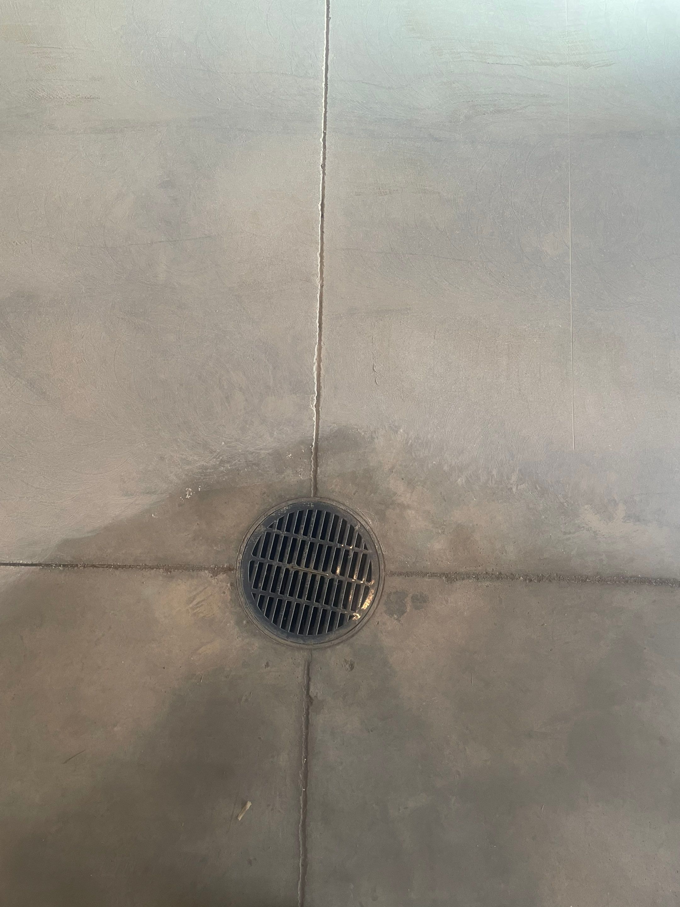 Custom Speckled Concrete Coating for Dell Rapids Garage by Select Painting, Coatings & Garage Cabinets