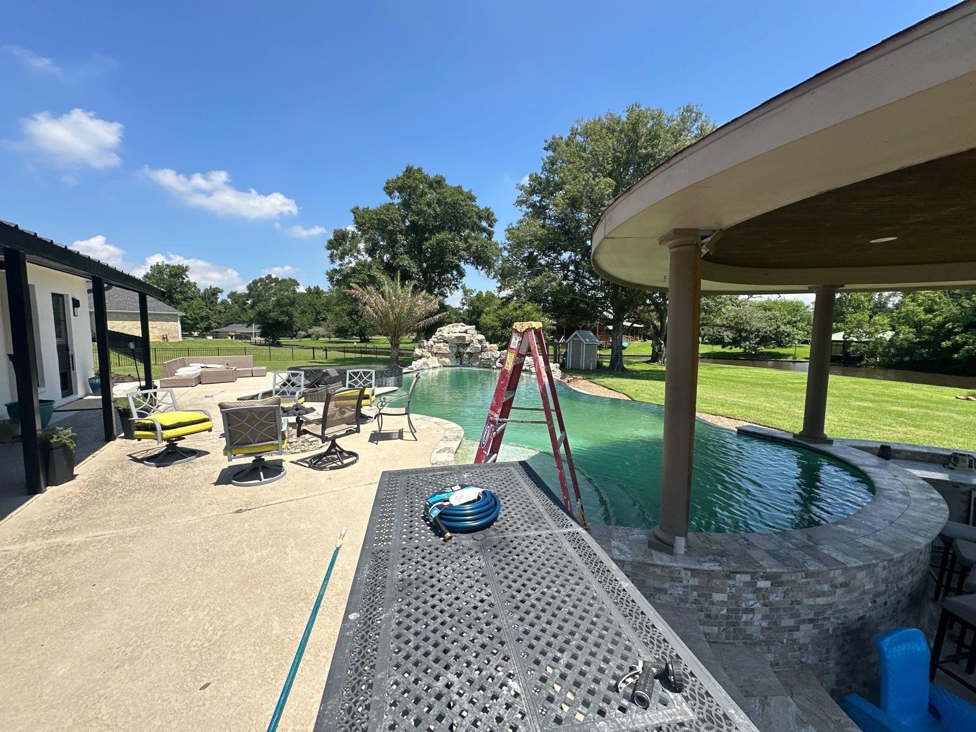 Patio Remodel in Orange County Texas by SophAlx LLC