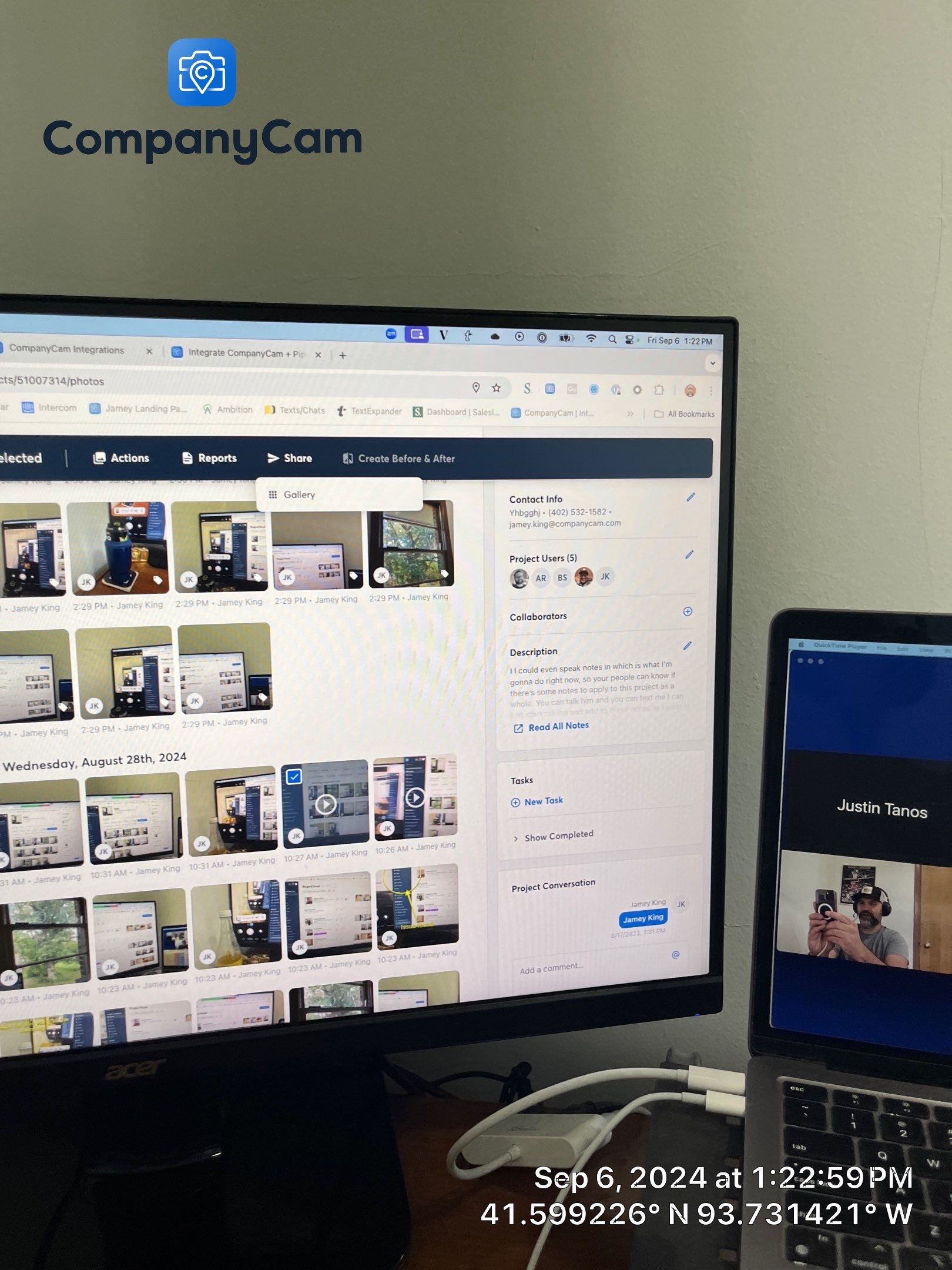 lkjl;kjl;kjl;khl;kh by CompanyCam Sales Demo