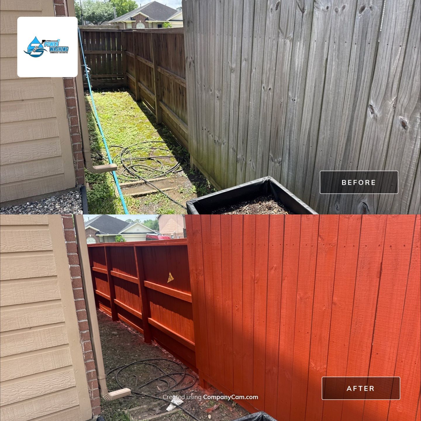 Night and day difference! by Zeal Power Washing