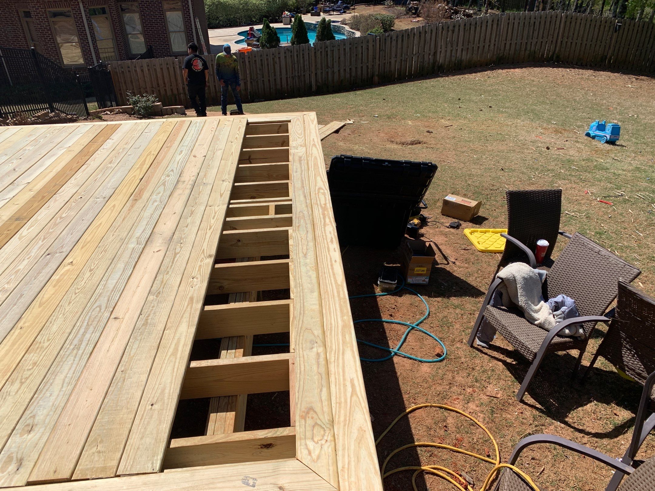 Scout Ridge - Deck Installation  by Pillar and Pine