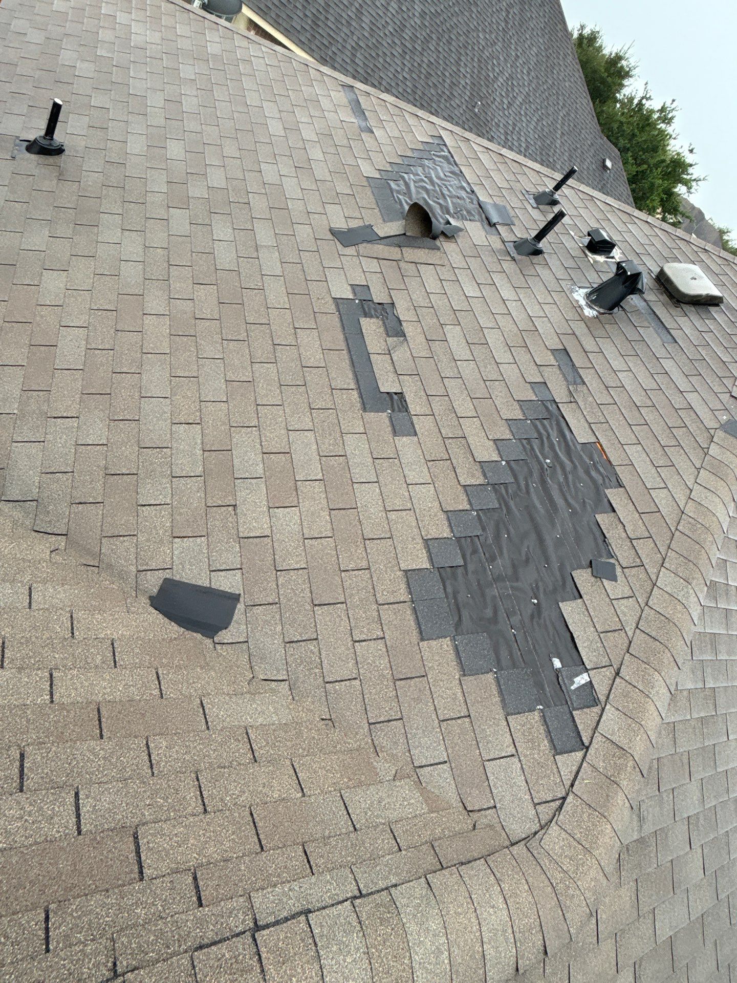 Residential Roofing Repair using Owen's Corning Duration (Lifetime) Shingles by Roof Repair Company