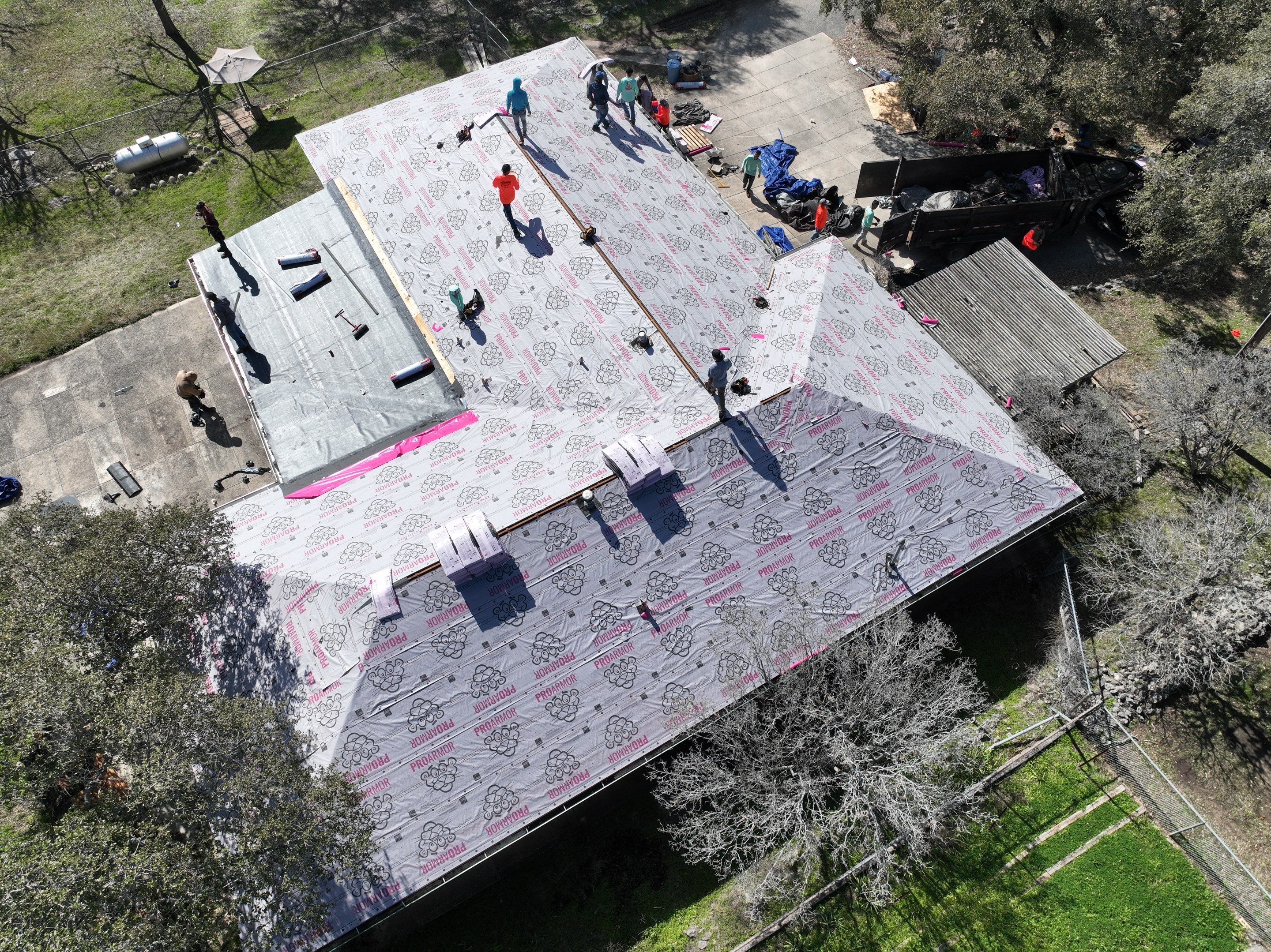 Residential Roofing Installation using Owens Corning 30 year Architectural Shingles by Premier Roofing and Contracting