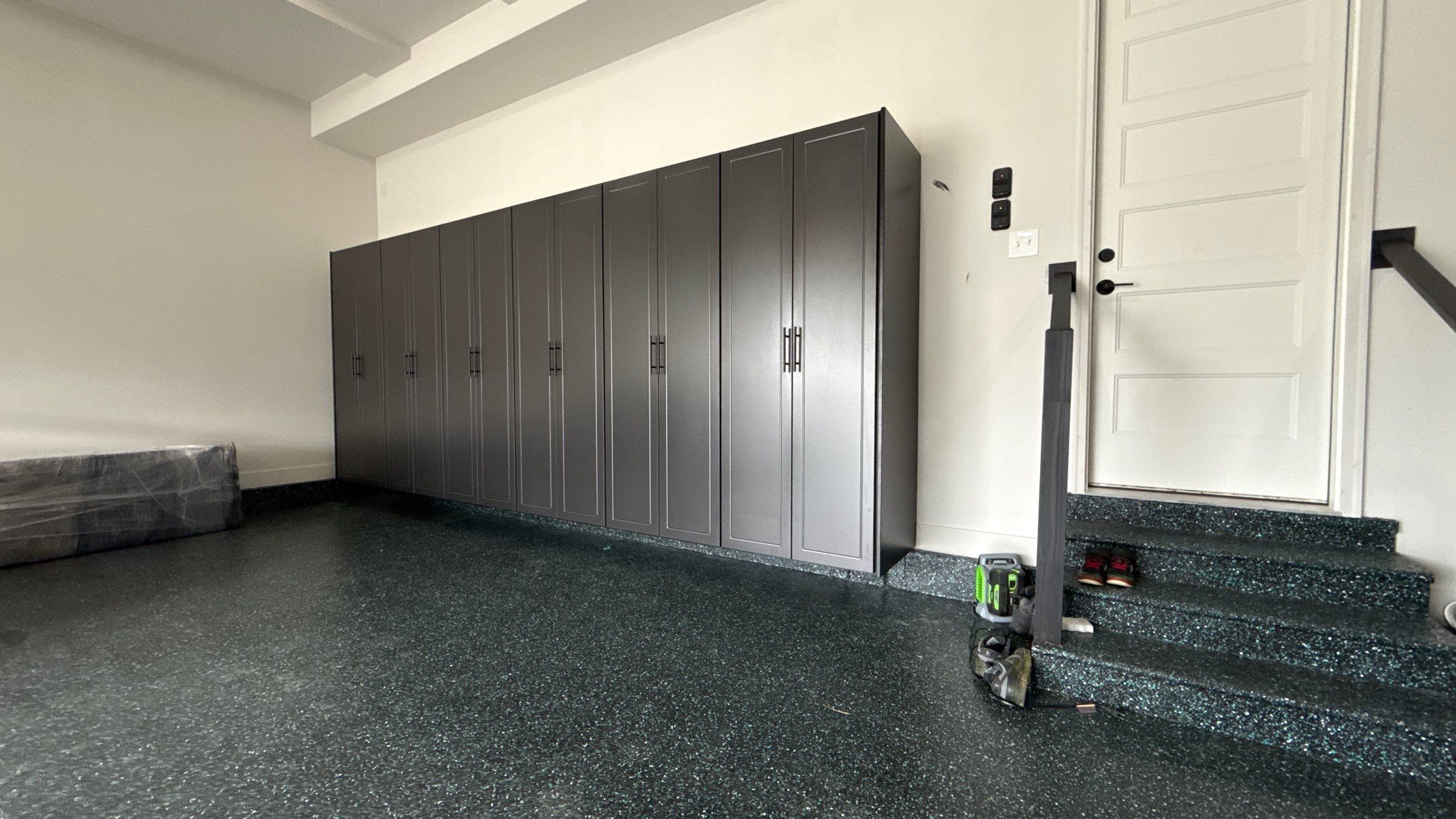 Olathe Garage Renovation With Custom Cabinets by Banner Garage