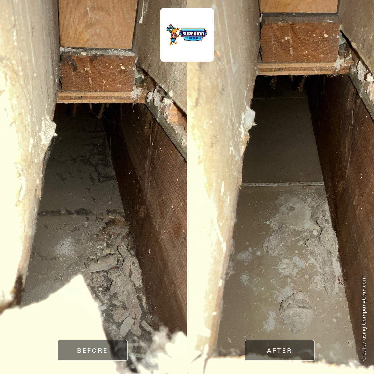Air Duct Cleaning With a Vacuum Truck in Glenshaw, PA. by Superior Air Duct Cleaning