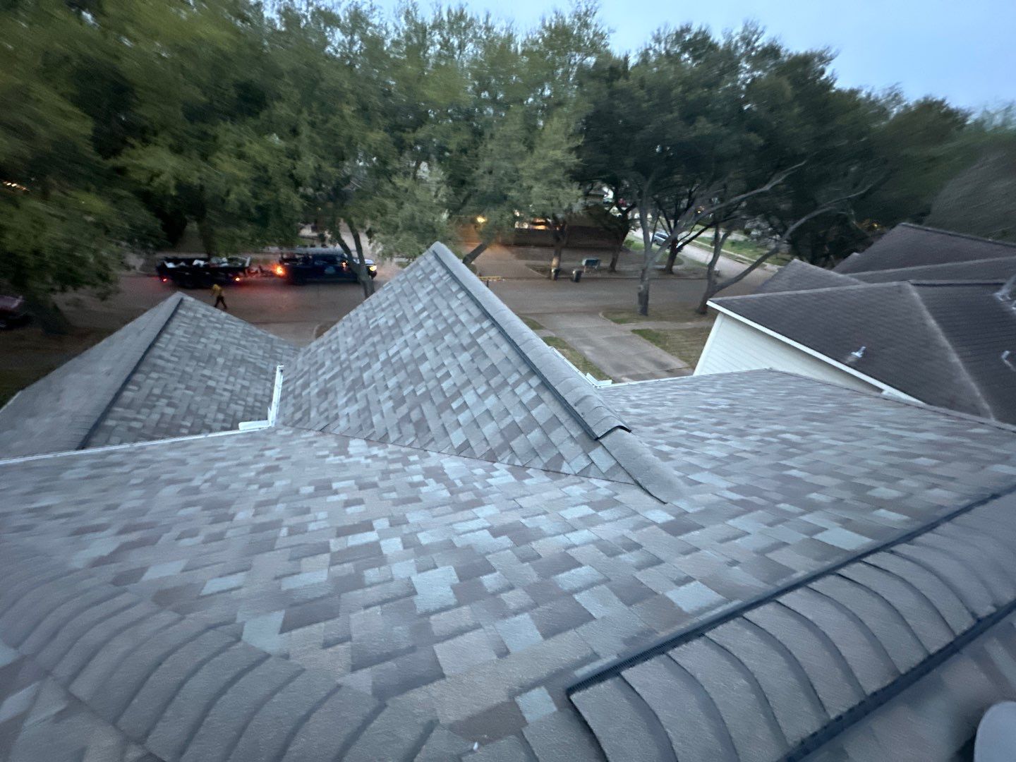 Residential Roofing Installation using Owen's Corning Duration (Lifetime) Shingles by Roof Repair Company