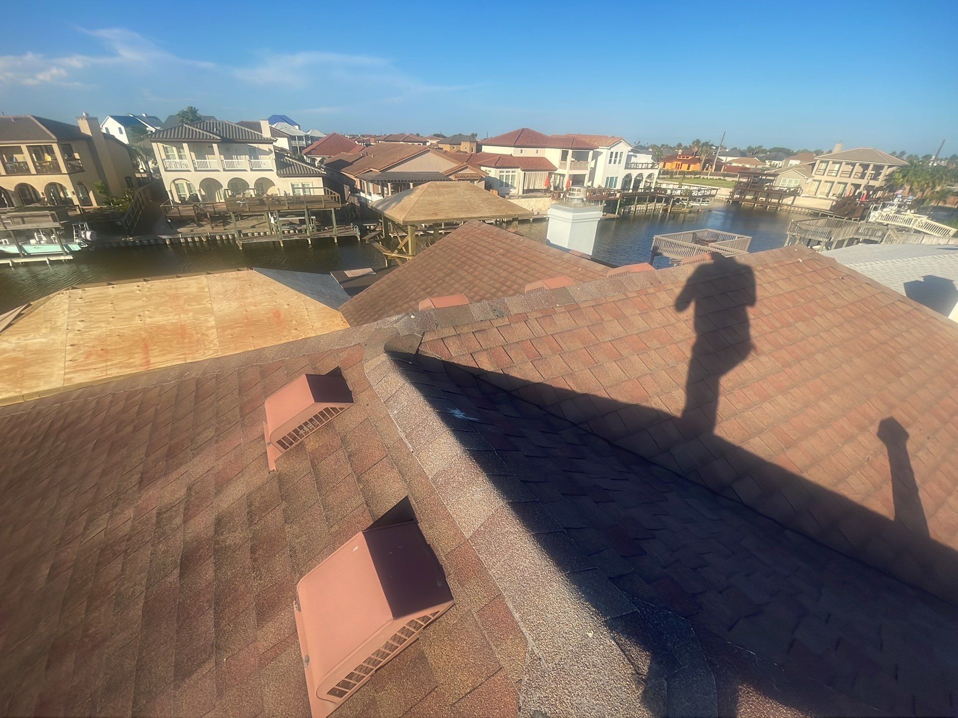 Residential Roofing Installation using GAF HDZ Shakewood by Lighthouse Roofing