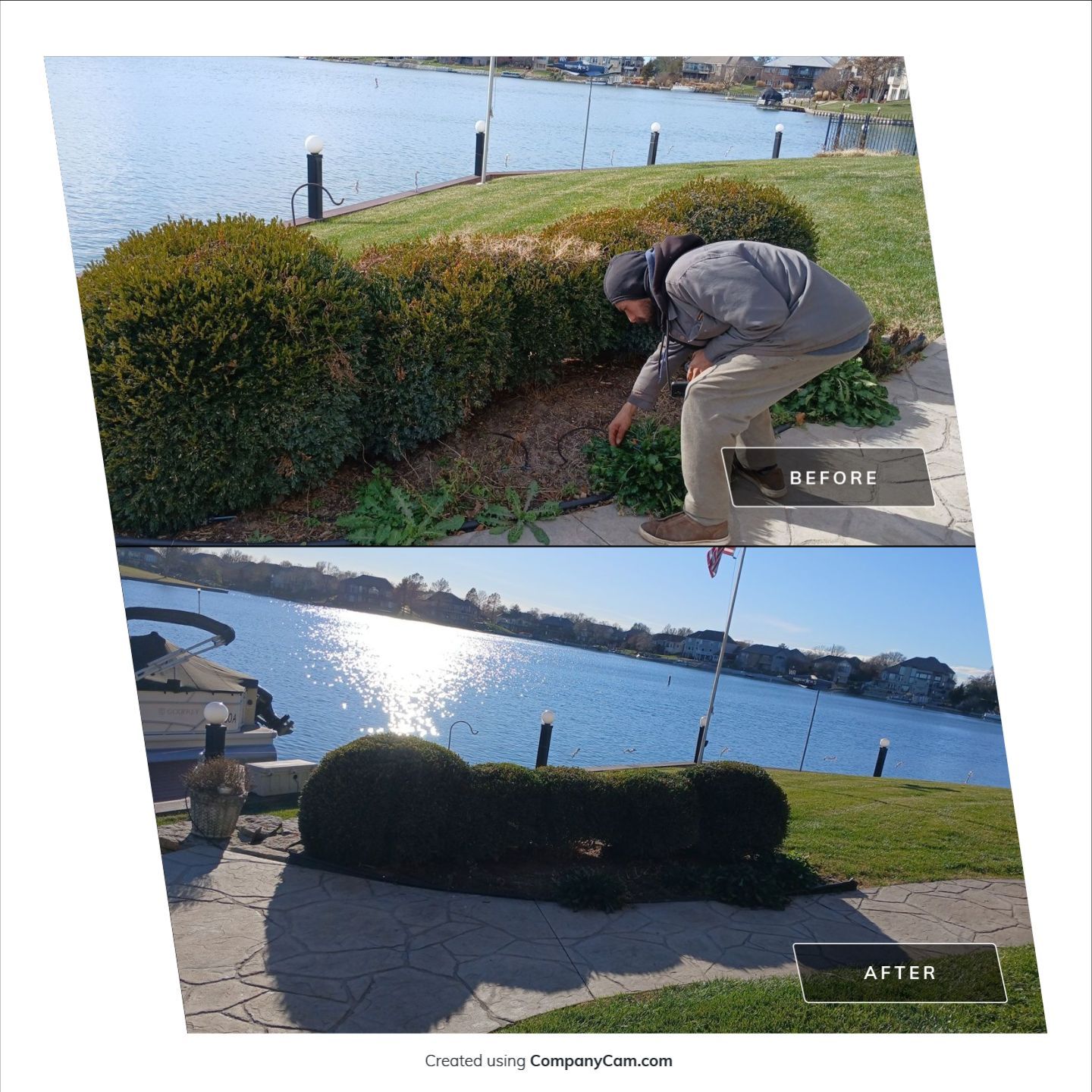 Project in Wichita by Four Star Lawn Care