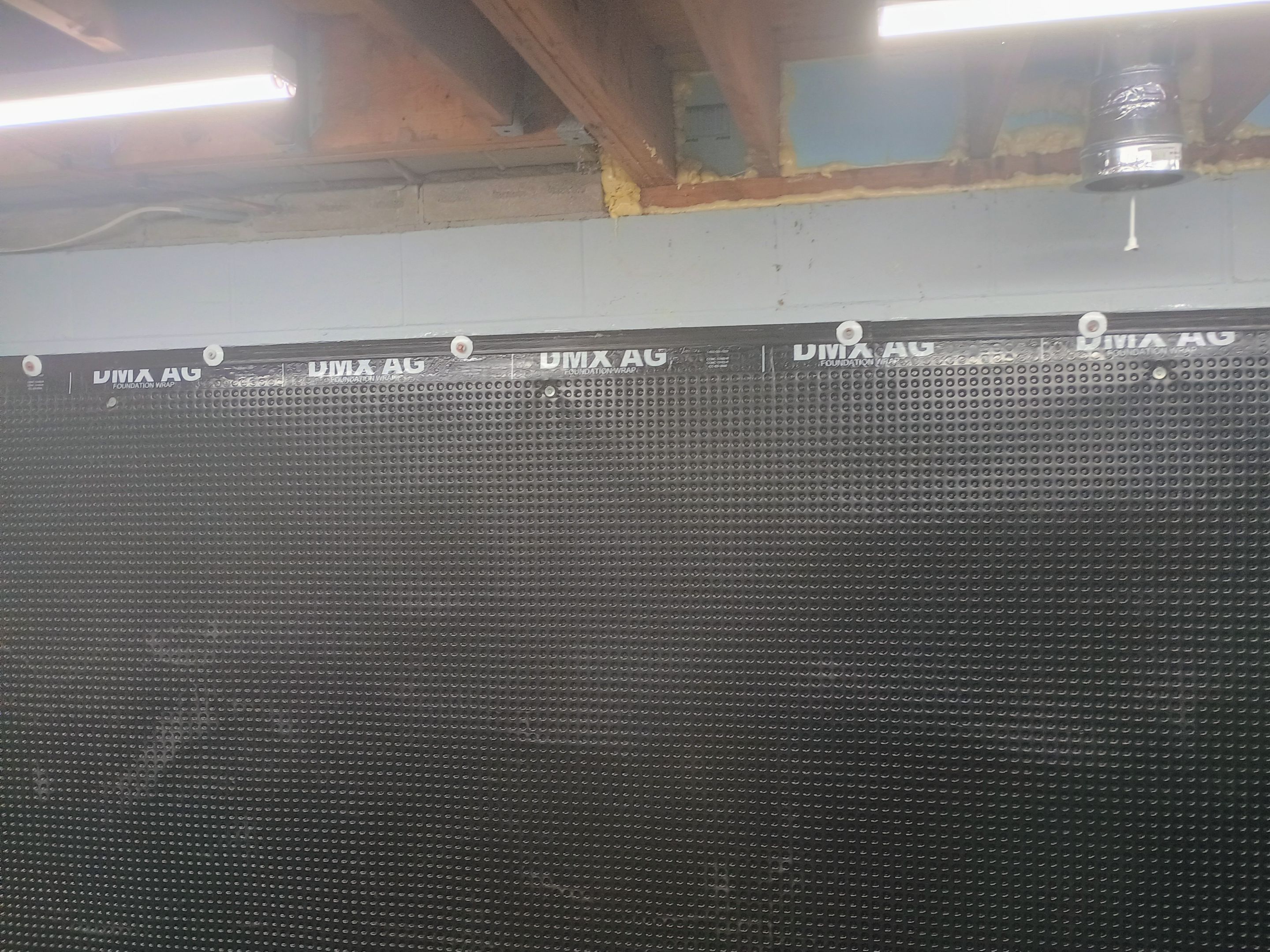 Depressurizing Denny's Basement Wall by Waterproofing Northeast