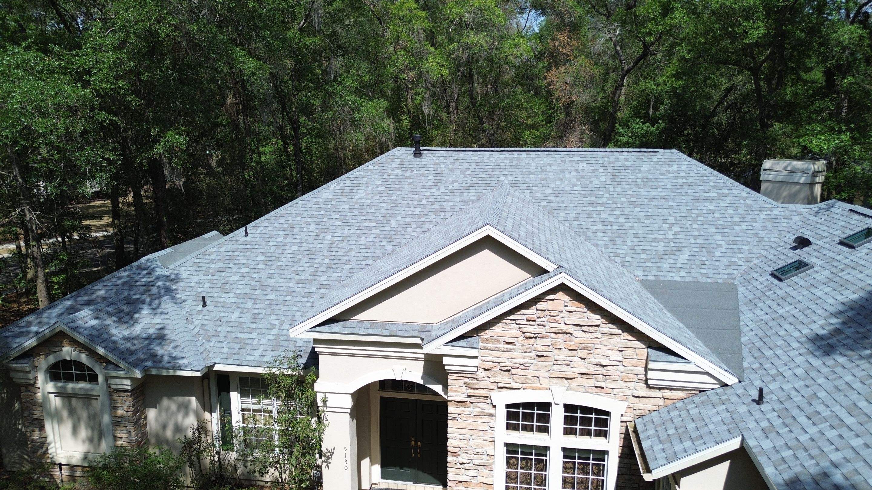 Replacing hail damage in Gainesville, Florida by Brehm Roofing