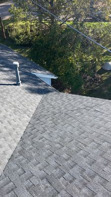 Residential Roofing Installation using GAF Timberline HDZ Pewter Gray