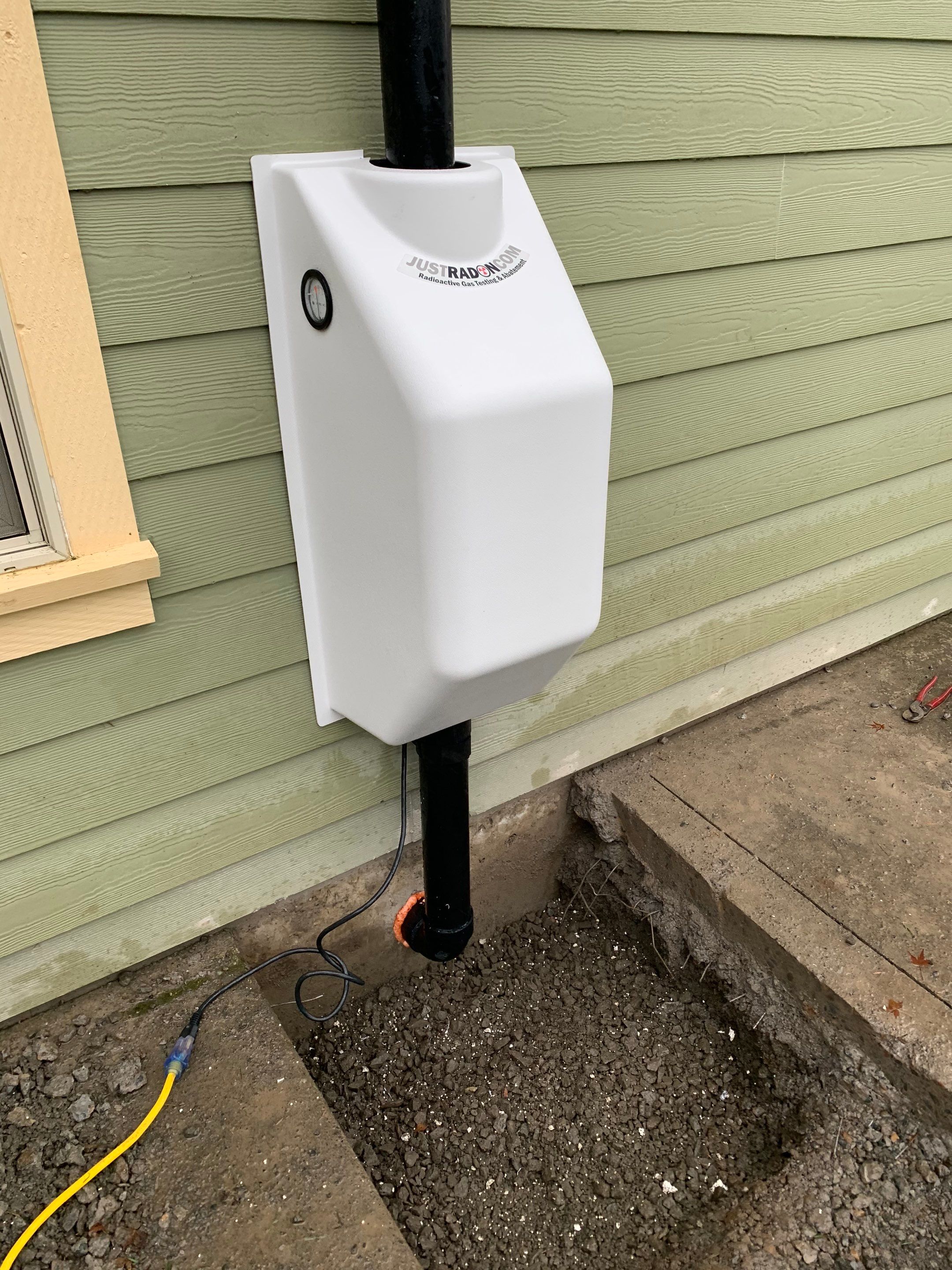 Project in Scotts Mills by JustRadon.Com