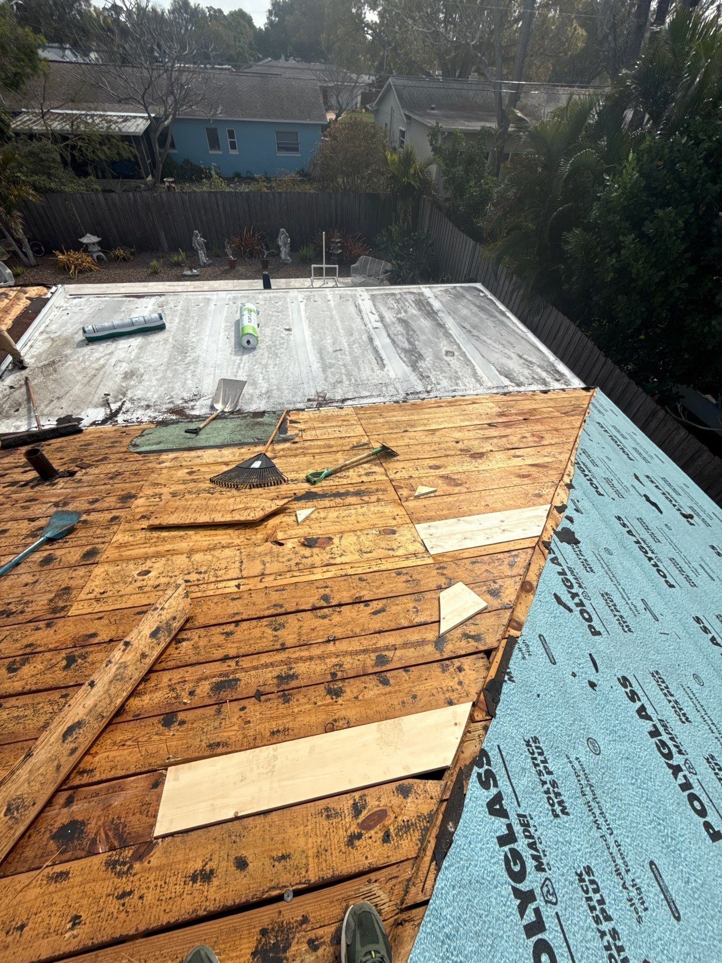 Project in St. Petersburg 33710 by Mitchell Roofing Company LLC