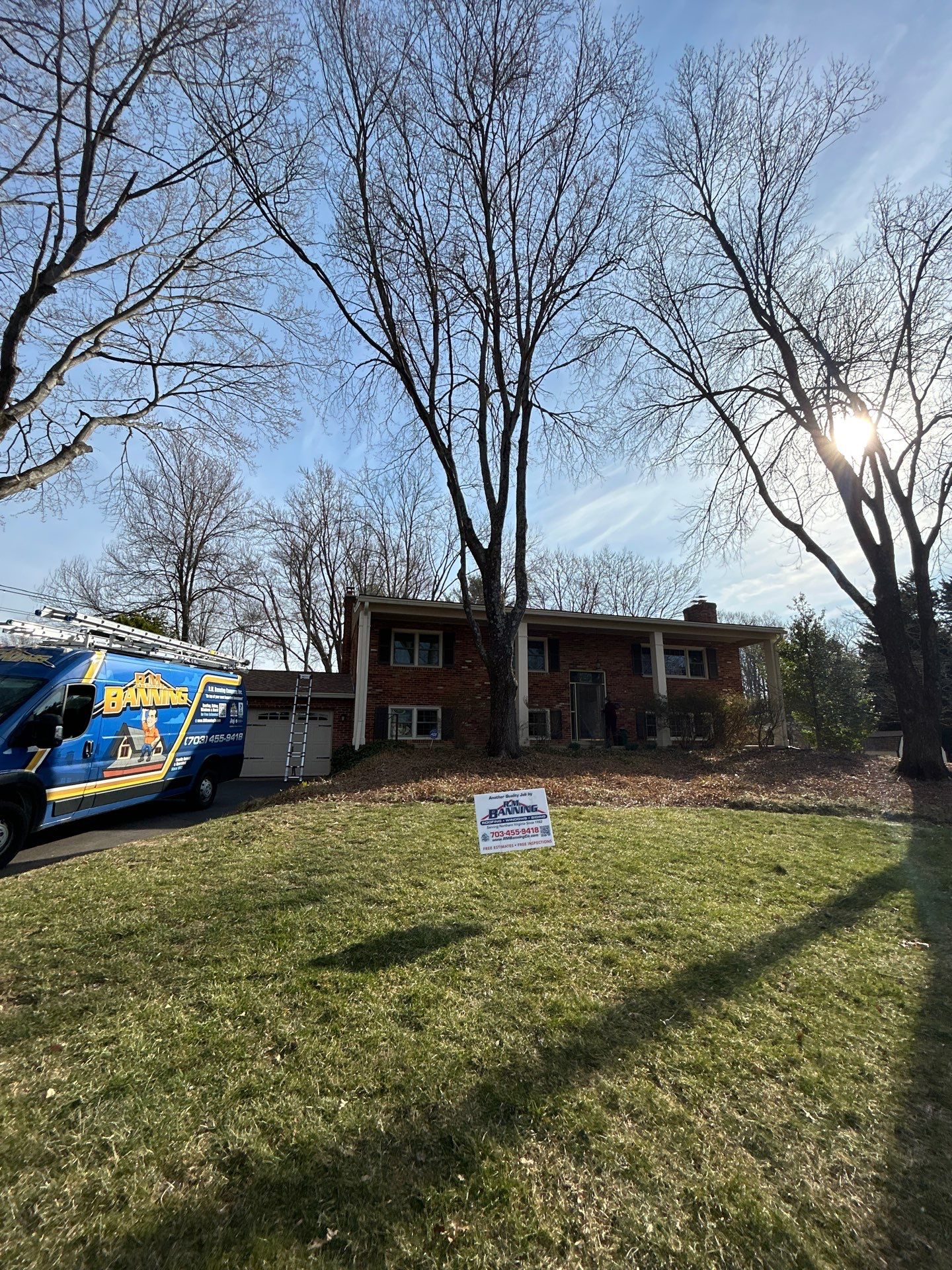 Great Falls: Residential Roof Replacement with CertainTeed Landmark Pro in Max Def Resawn Shake by RM Banning, Inc.