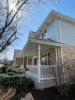 Turtle Shell gutter protection installation in Mokena, IL 60448, photograph 36