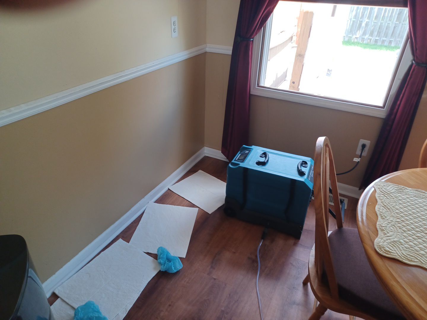 Project in New Haven by EzDry Water Mitigation & Property Restoration