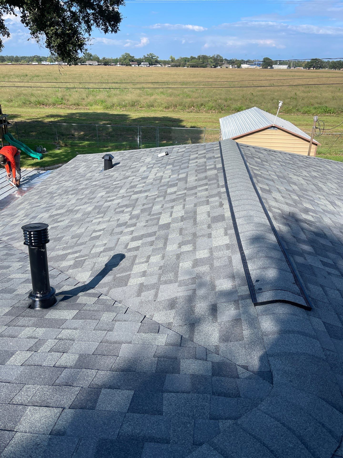 Residential Roofing Installation using Owen's Corning Duration (Lifetime) Shingles by Roof Repair Company