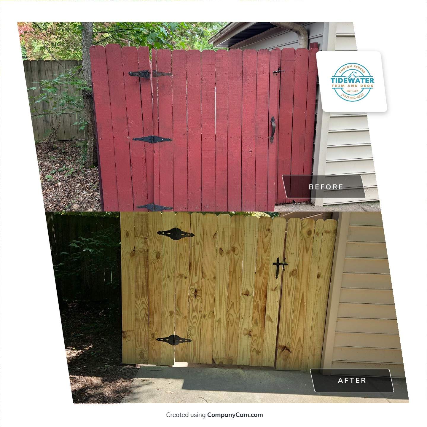 Timeless Beauty in Wood by Tidewater Fence