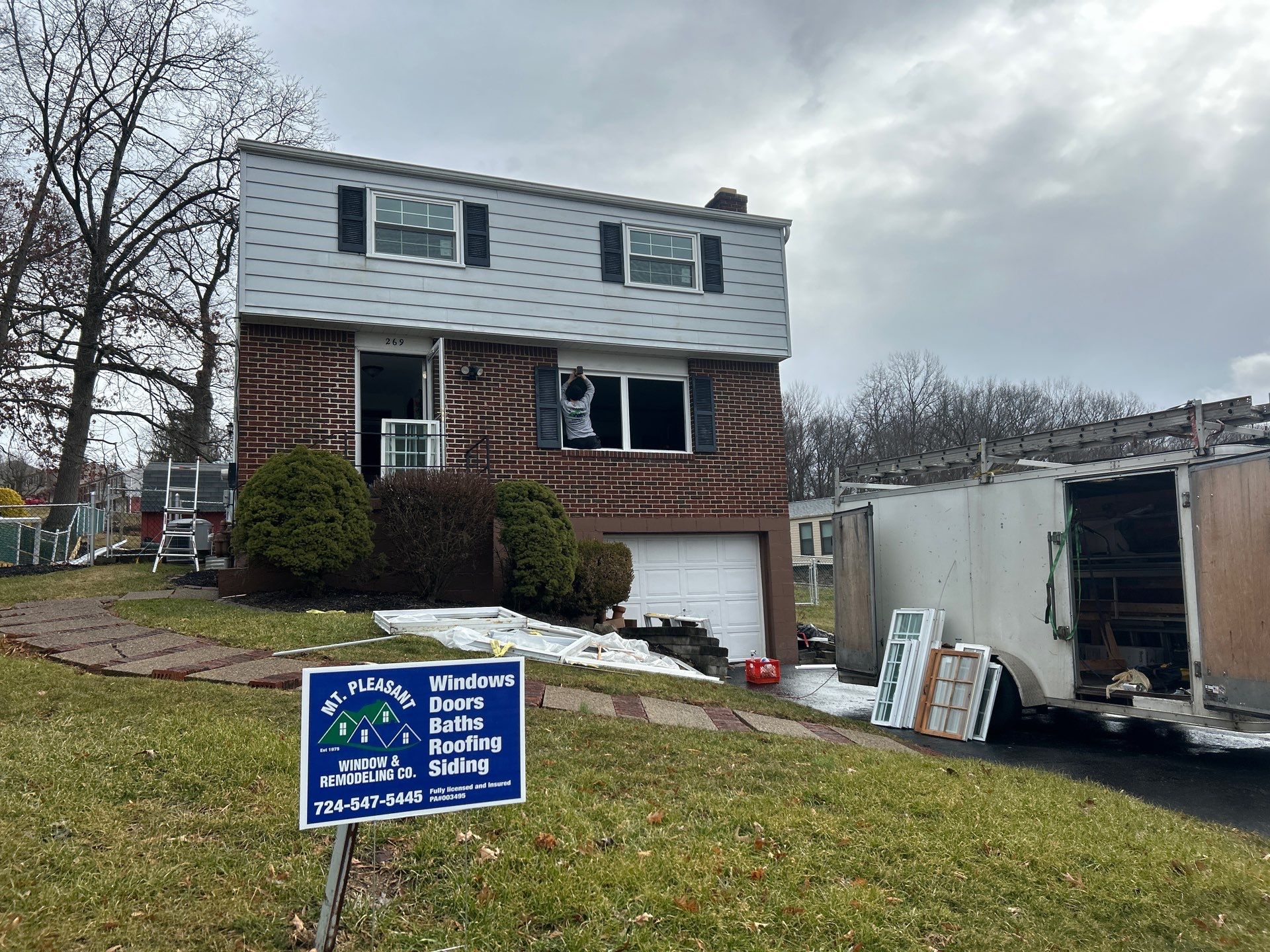 Casey & Mary C. - Greensburg PA by Mt. Pleasant Window & Remodeling Co.