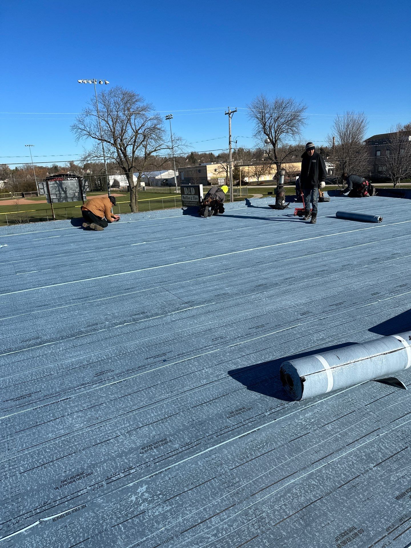 Commercial Roofing using Certainteed Flintastic Self Adhered by Stendahl Services